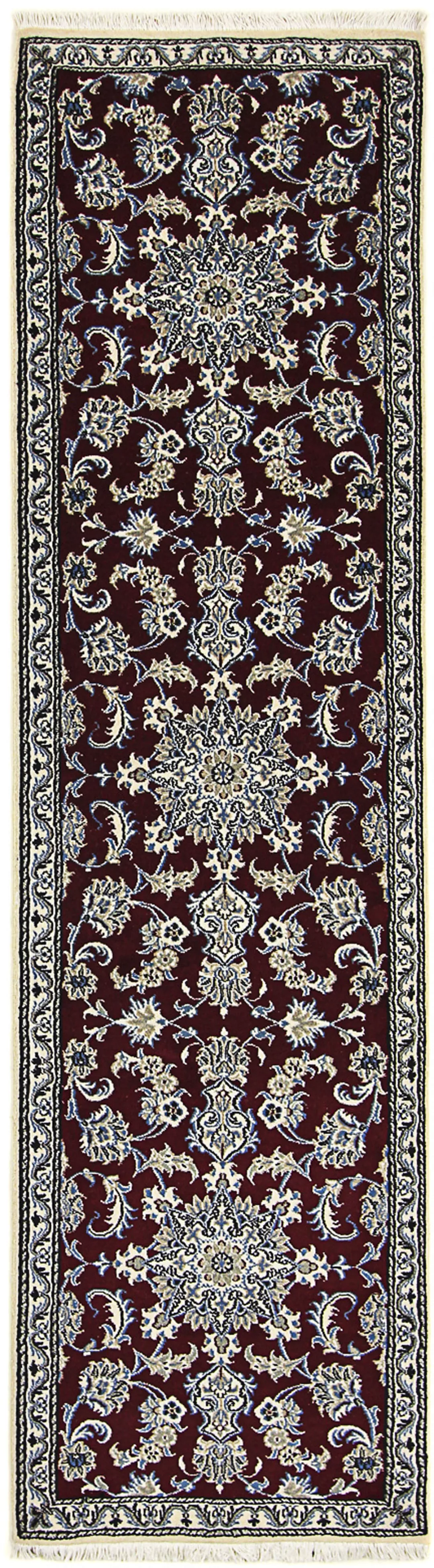 morgenland Orientteppich »Perser - Nain - 286 x 78 cm - dunkelrot«, rechtec günstig online kaufen