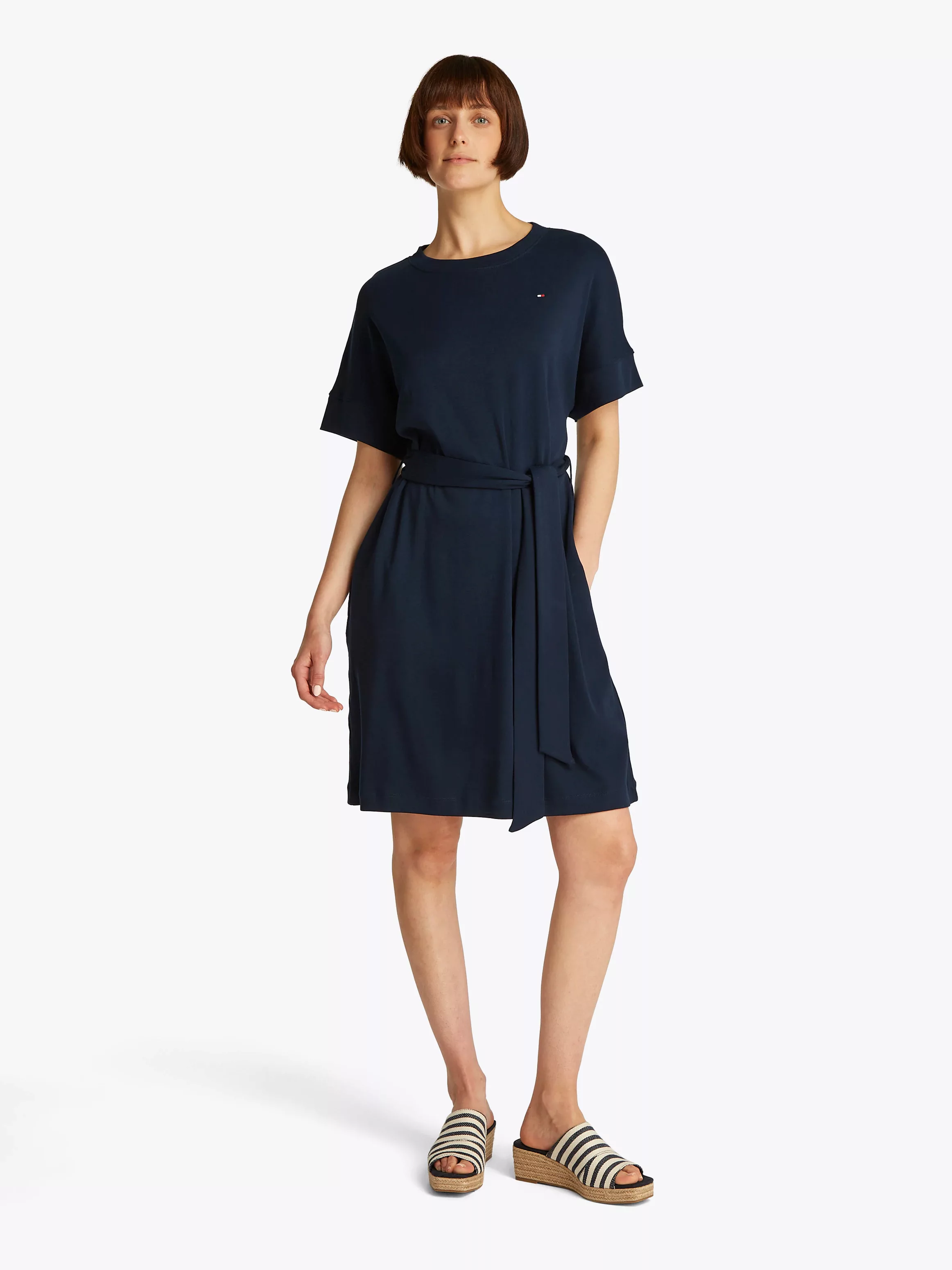 Tommy Hilfiger Blusenkleid "MODERN CODY DRESS", mit Logostickerei günstig online kaufen