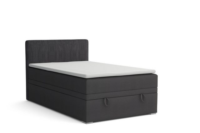 Deine Möbel 24 Boxspringbett DAGA MINI Boxbett Polsterbett Kompletbett Velo günstig online kaufen