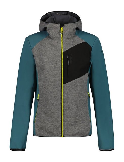 Icepeak Winterjacke Danford Softshell grey green günstig online kaufen