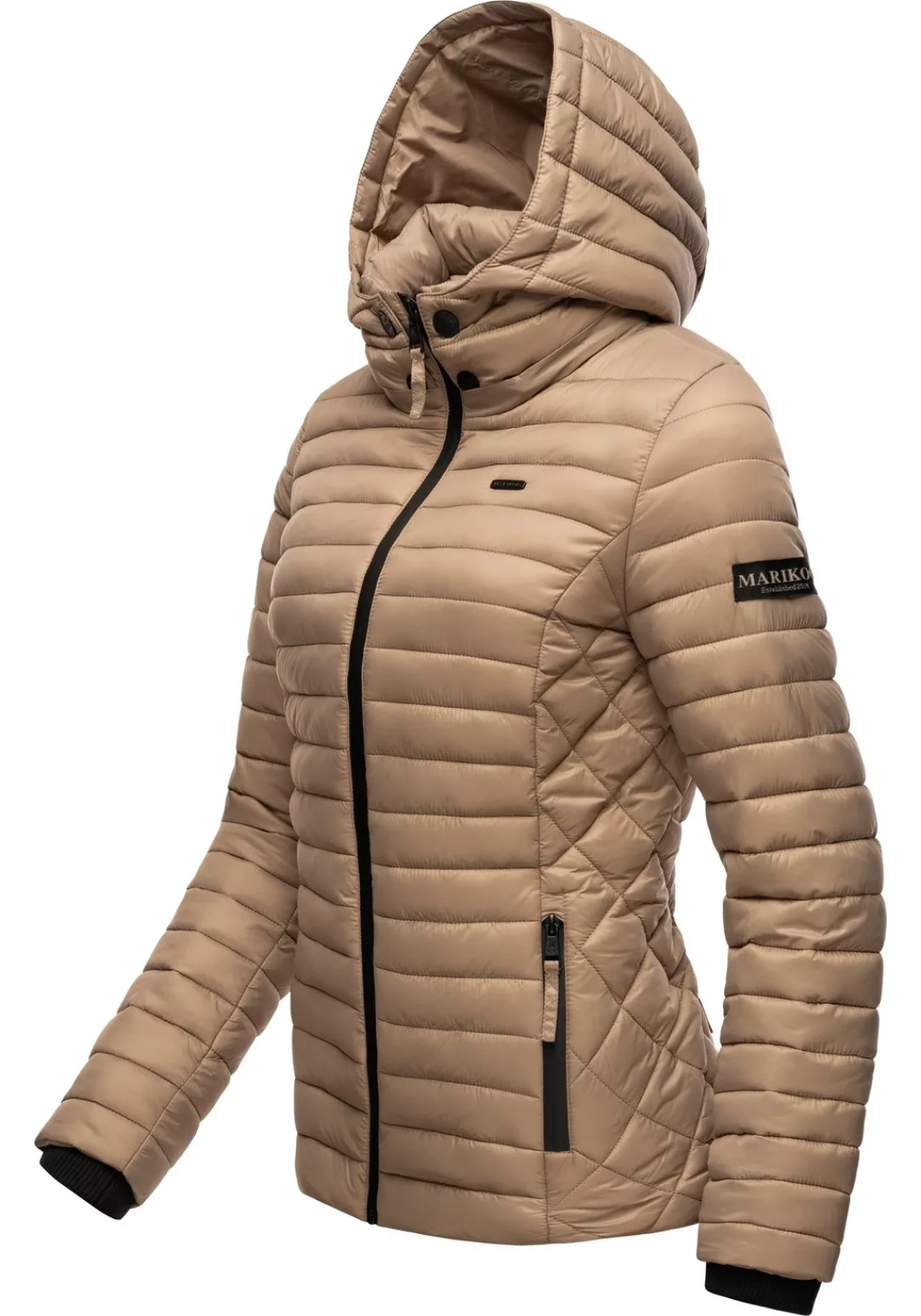 Marikoo Steppjacke "Samtpfote", mit Kapuze, ultraleichte Übergangsjacke mit günstig online kaufen