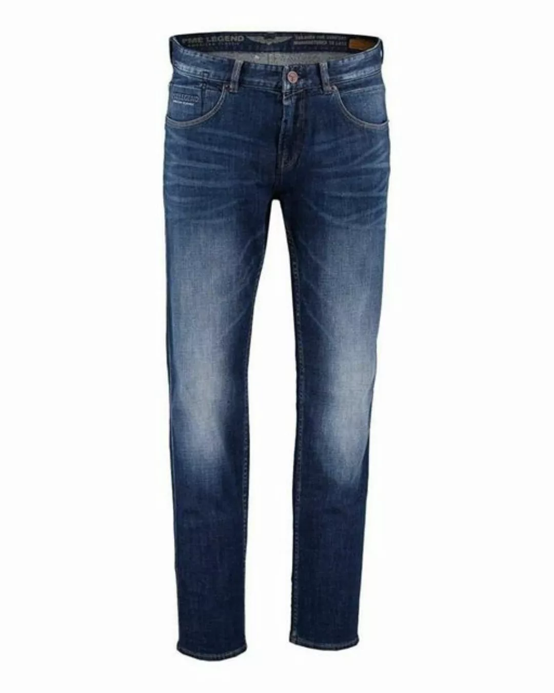 PME Legend Herren Jeans NIGHTFLIGHT - Regular Fit - Blau - Medium Blue günstig online kaufen