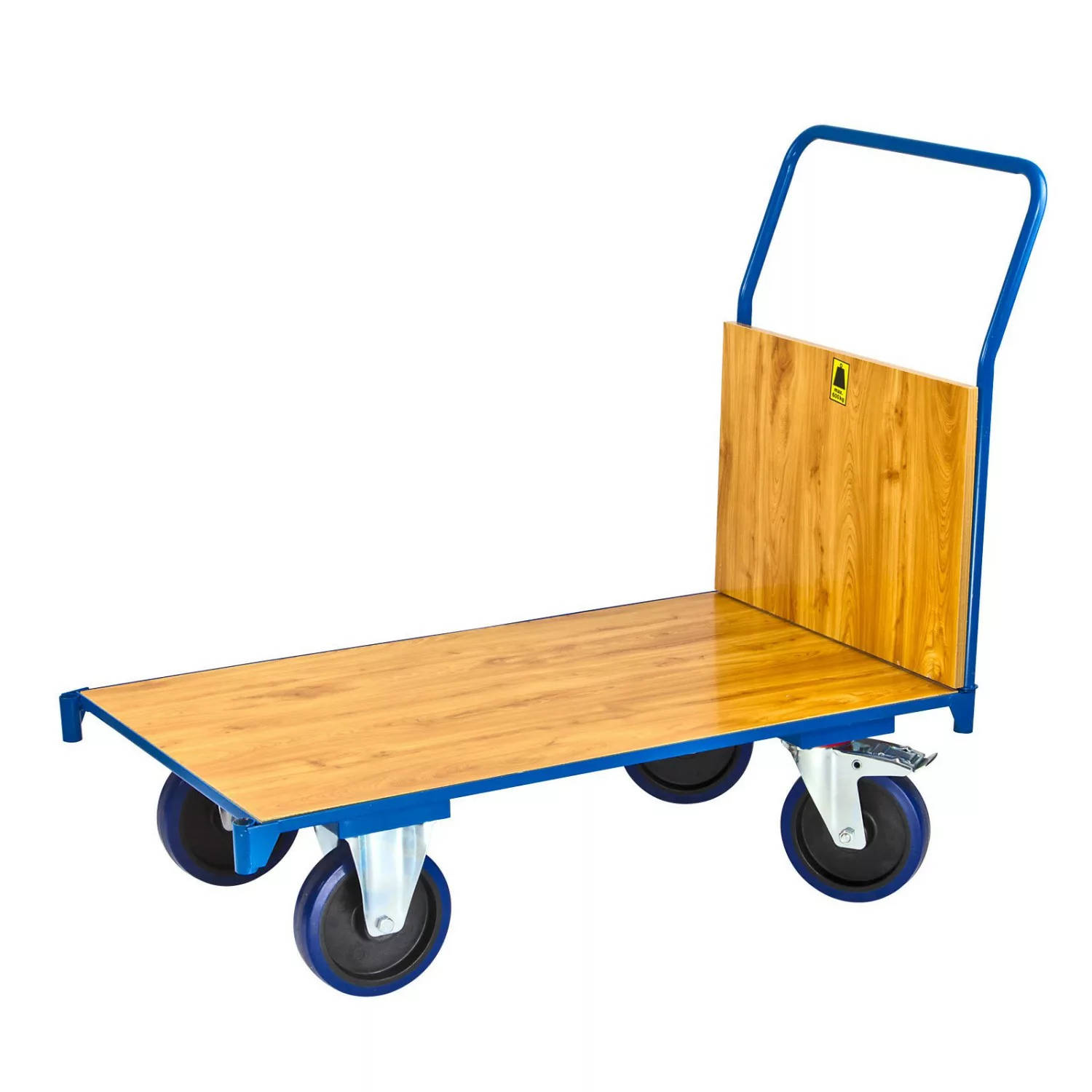 PROREGAL Transportwagen Pro HxBxL 97 x 61 x 116 cm Traglast 600 kg Lichtbla günstig online kaufen