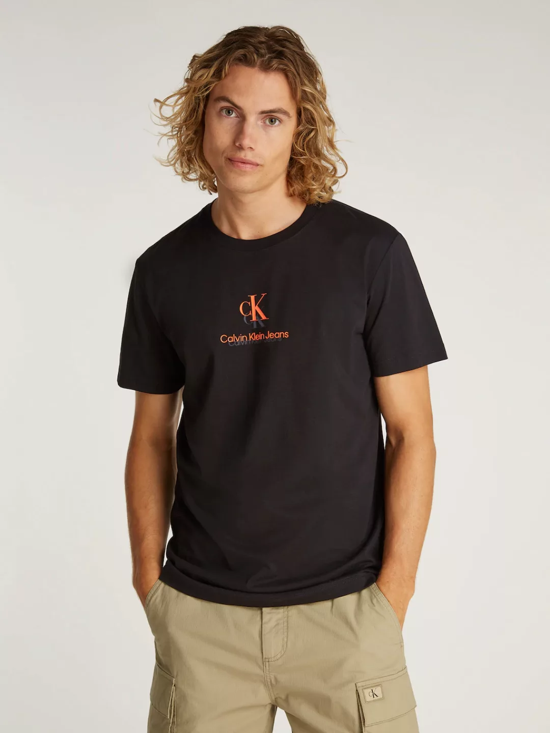 Calvin Klein Jeans T-Shirt "SHADOW LOGO TEE", mit Logodruck günstig online kaufen