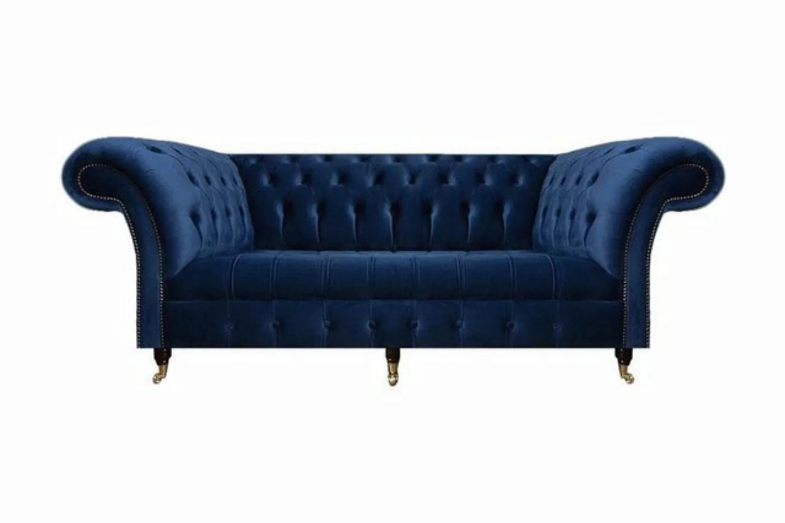 Xlmoebel Sofa Dreisitzer Stoffsofa Chesterfield Polstermöbel Polstersitz, H günstig online kaufen