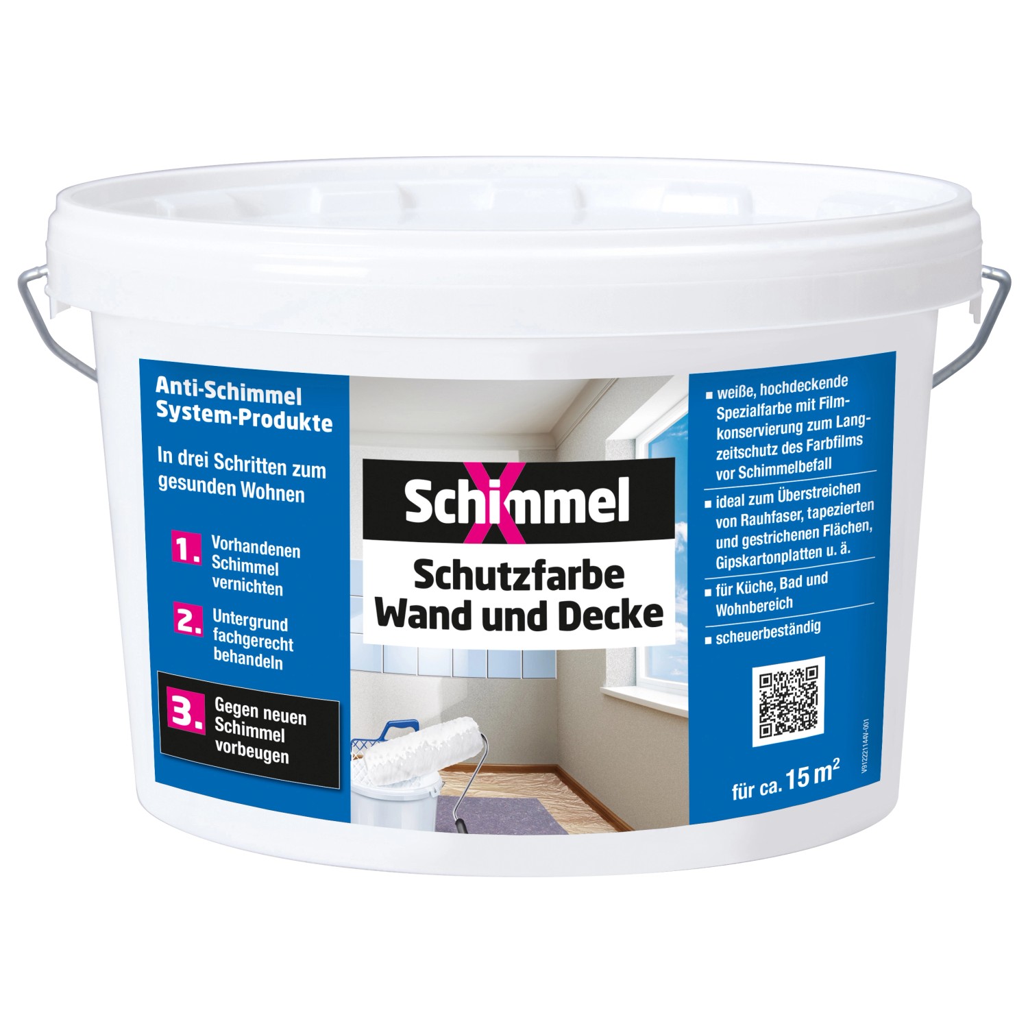 SchimmelX Schutzfarbe Wand und Decke 2,5 l günstig online kaufen