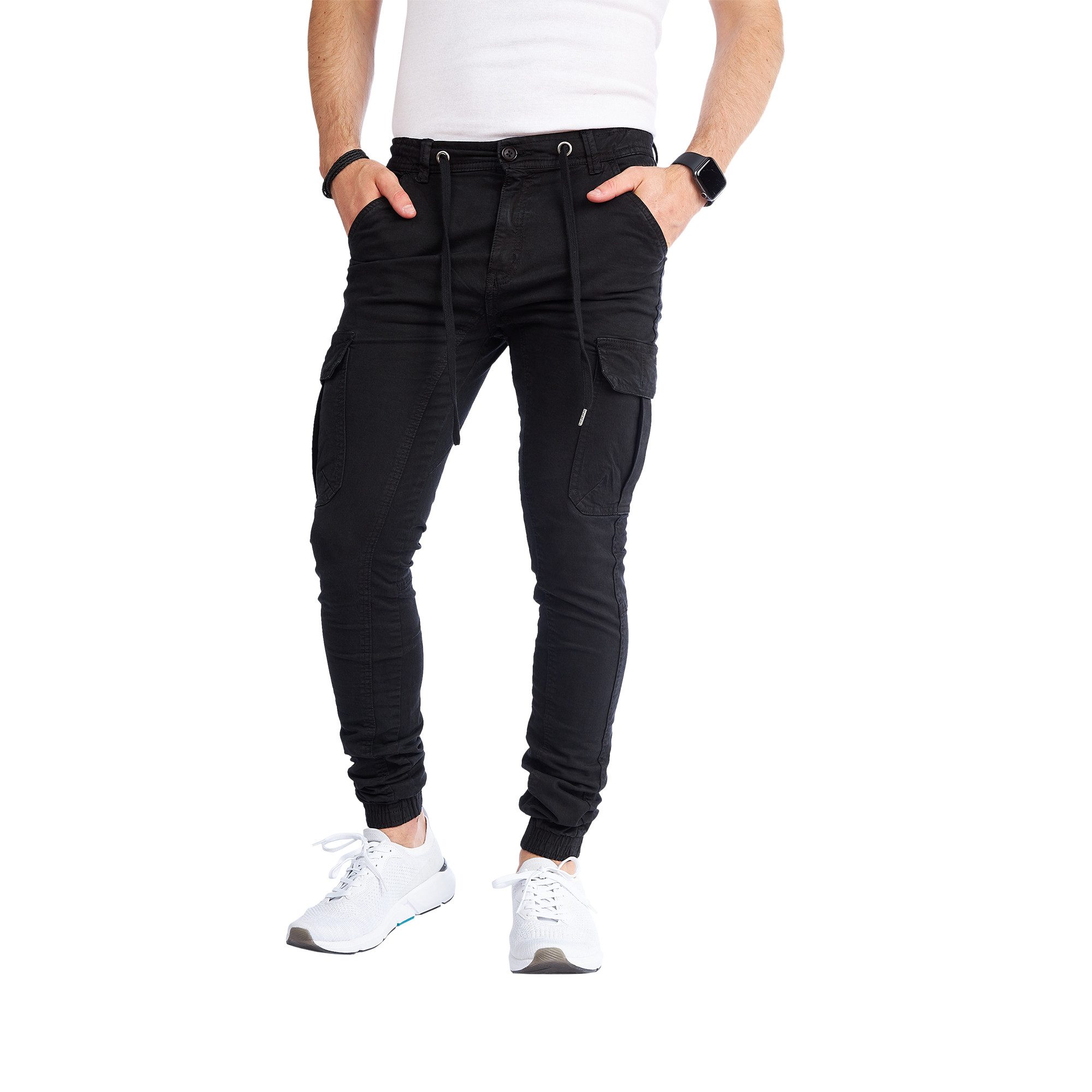Styleko Cargohose Slim fit Cargohose Herren günstig online kaufen