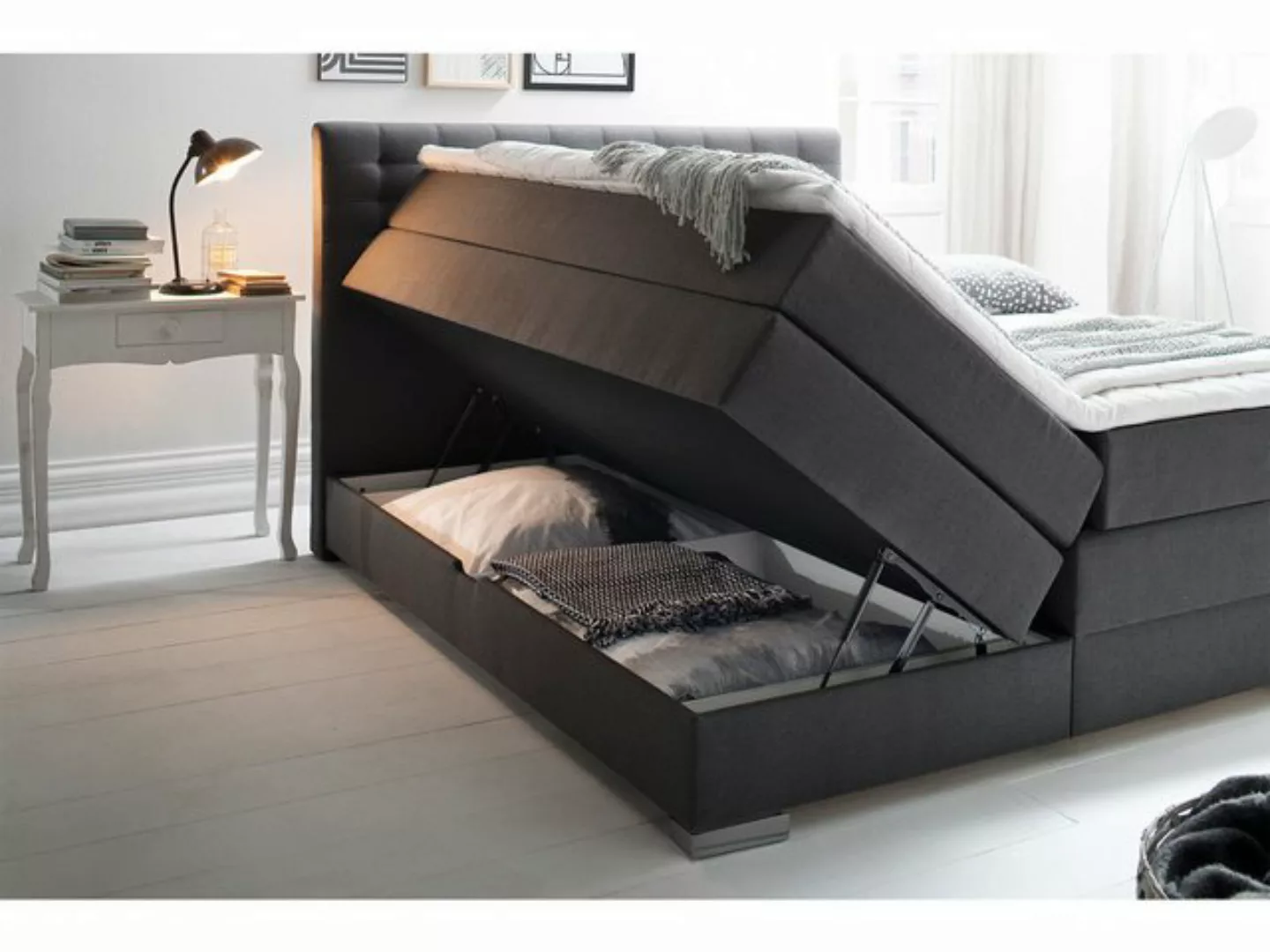 meise.möbel Boxspringbett 182 x 128 x 211 cm (B/H/T) günstig online kaufen