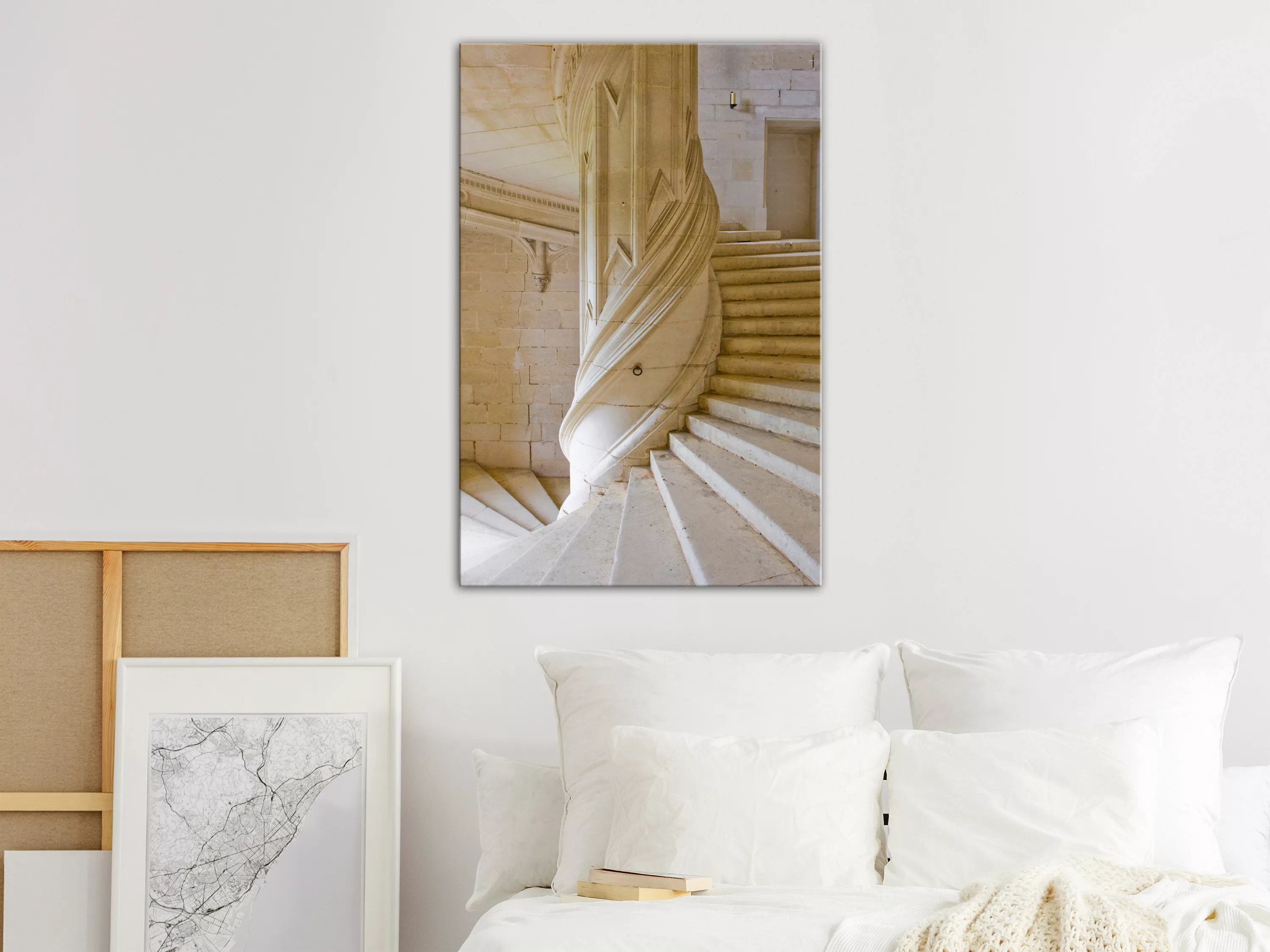 Wandbild - Stone Stairs (1 Part) Vertical günstig online kaufen