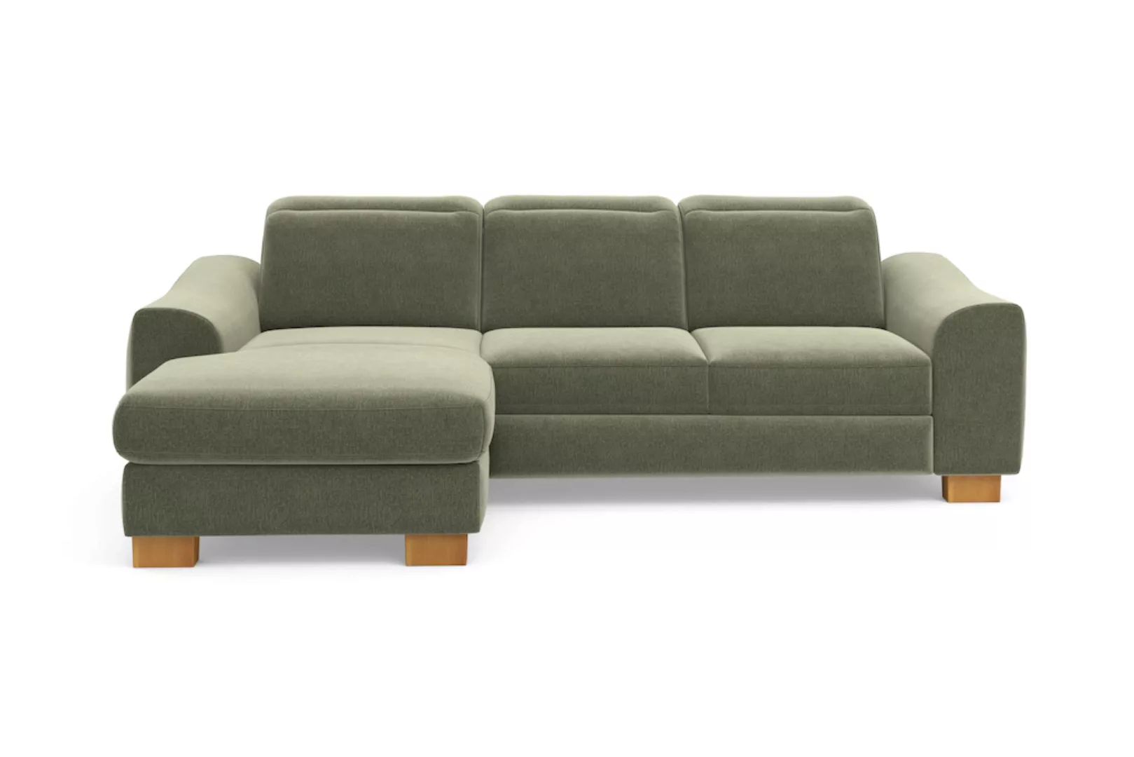 Home affaire Ecksofa »Dundee L-Form«, wahlweise mit Kopfteilverstellung und günstig online kaufen