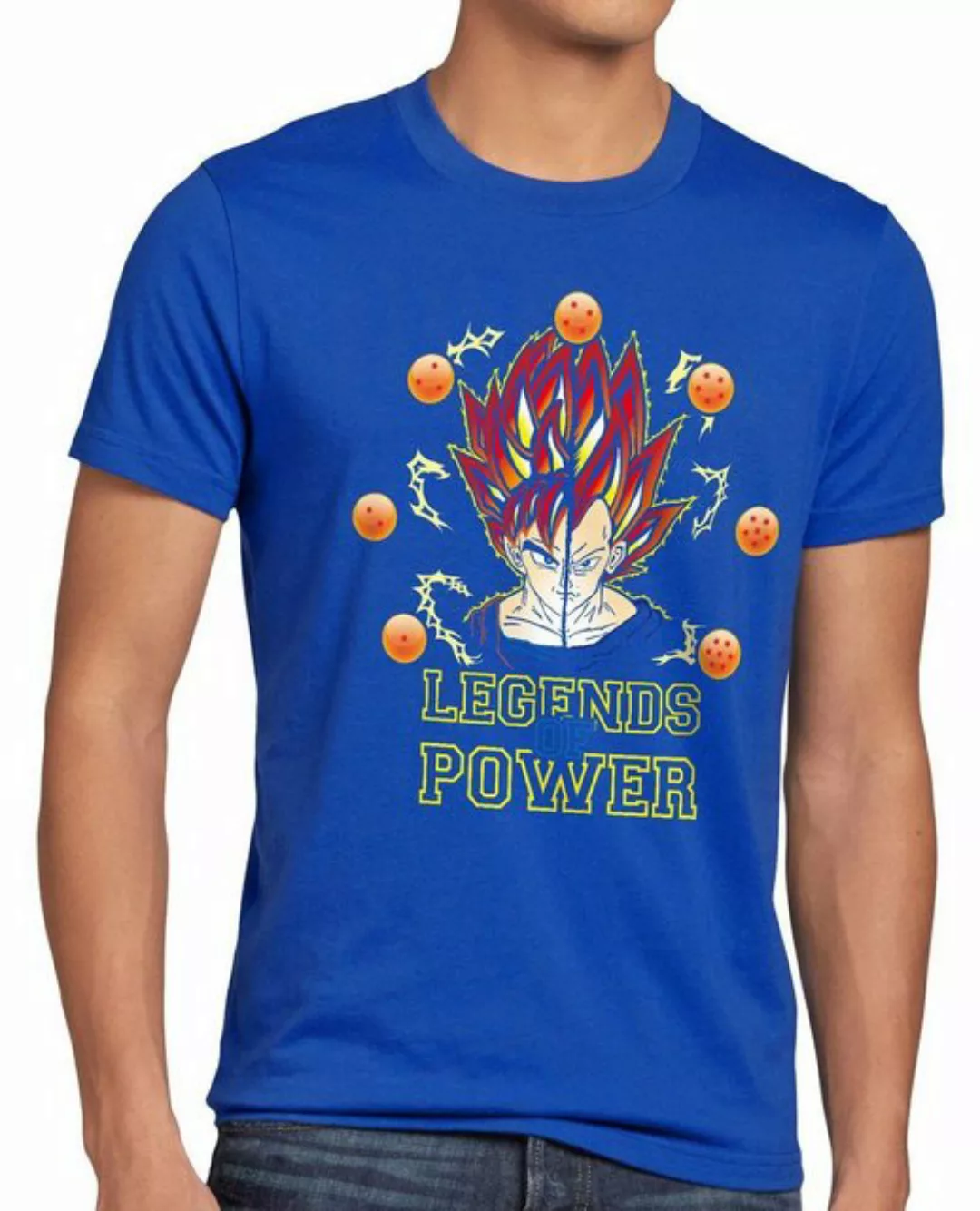 style3 T-Shirt Legends Power Goku Vegeta dragon fusion ball roshi son saiya günstig online kaufen