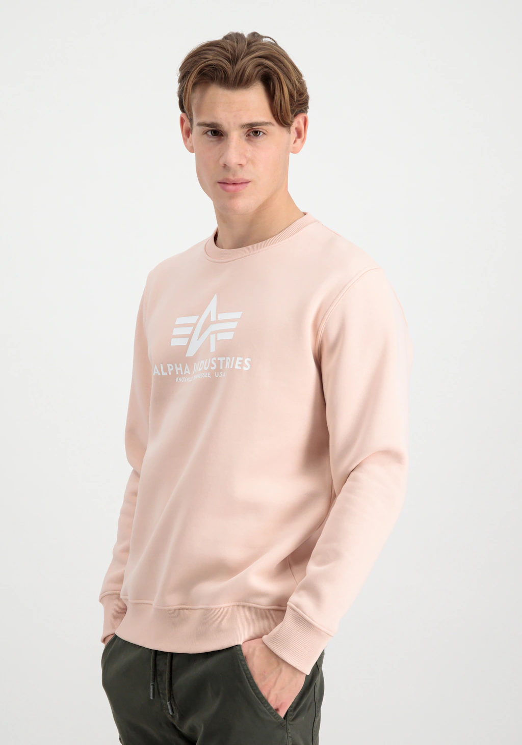 Alpha Industries Sweater "Alpha Industries Men - Sweatshirts Basic Sweater" günstig online kaufen