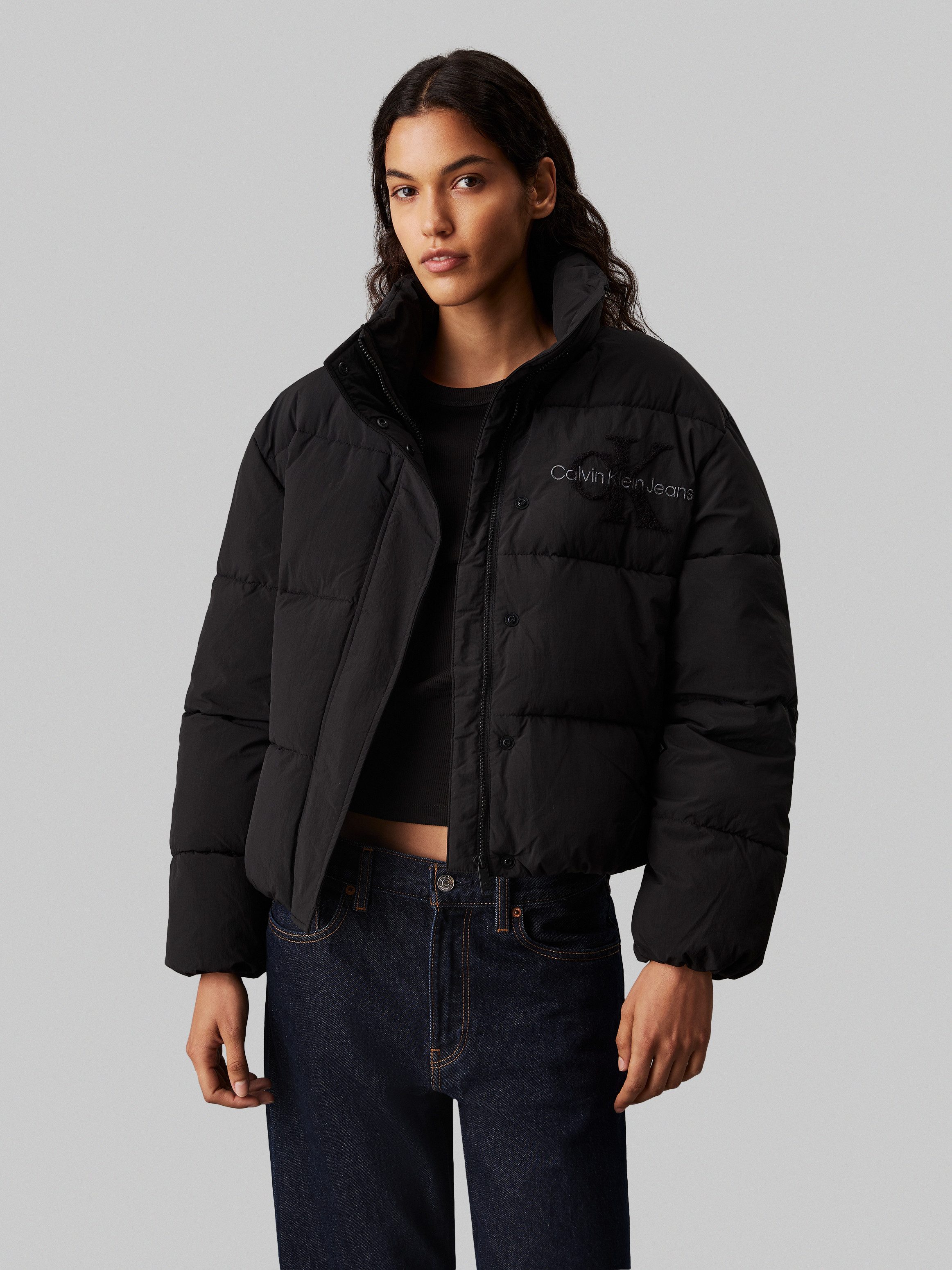 Calvin Klein Jeans Outdoorjacke CHENILLE MONOLOGO günstig online kaufen
