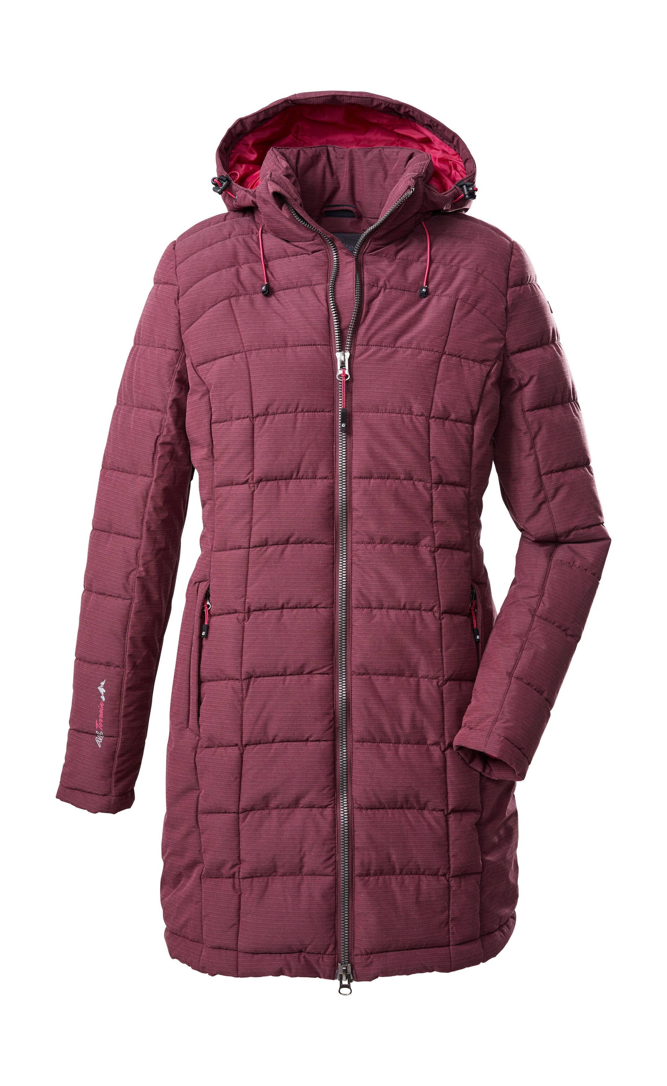 Killtec Steppmantel "Skane WMN Quilted PRK", Moderner Parka von killtec: wa günstig online kaufen