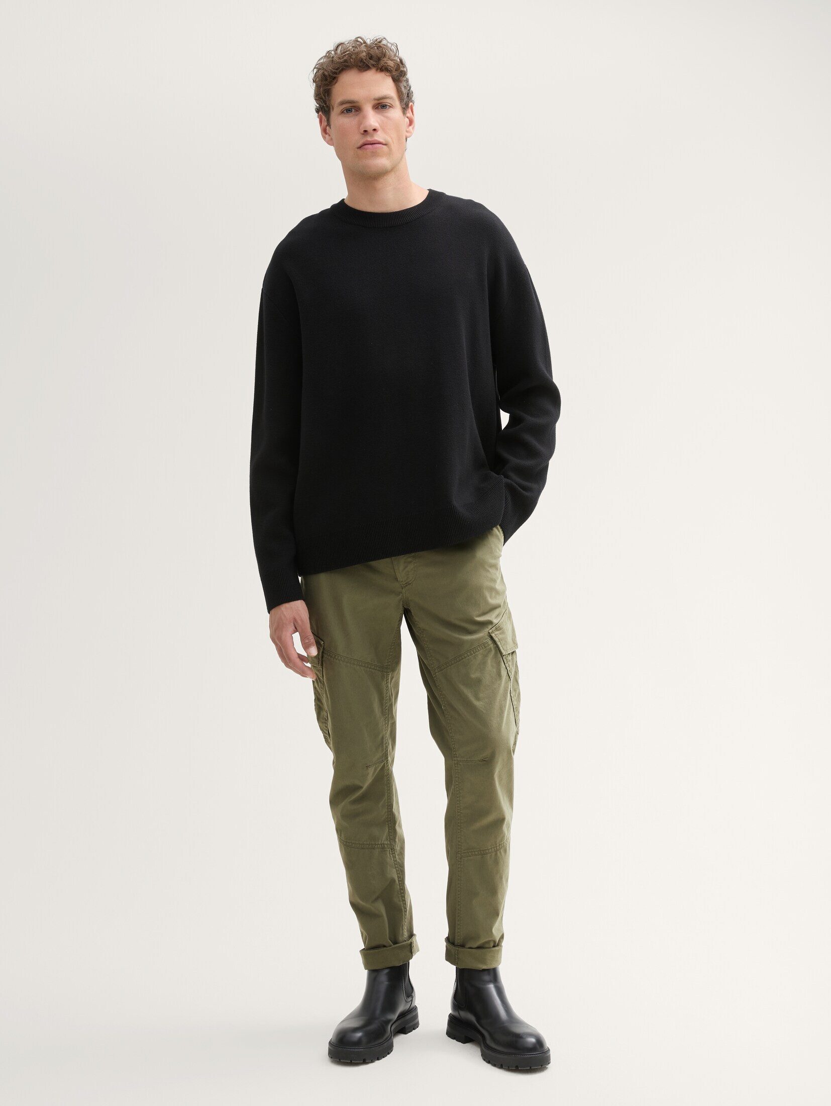 TOM TAILOR Denim Chinohose Regular Tapered günstig online kaufen