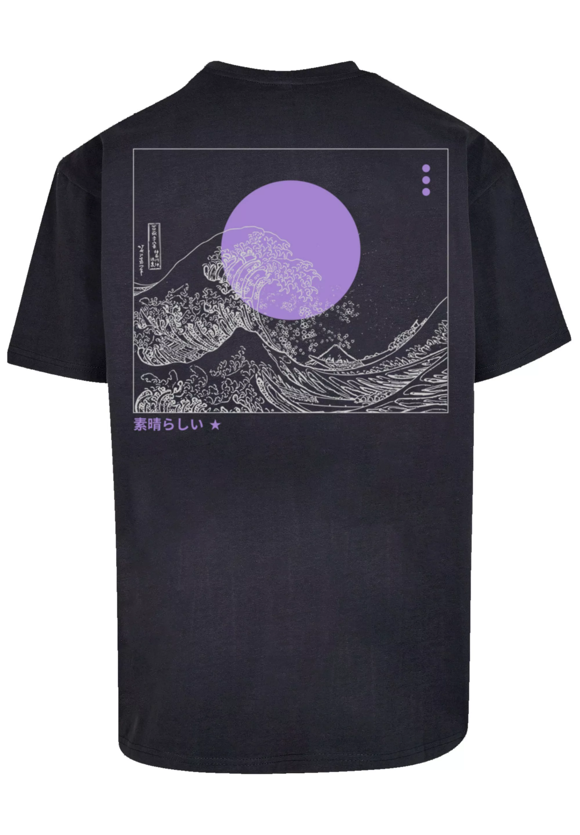 F4NT4STIC T-Shirt "Kanagawa Welle", Print günstig online kaufen