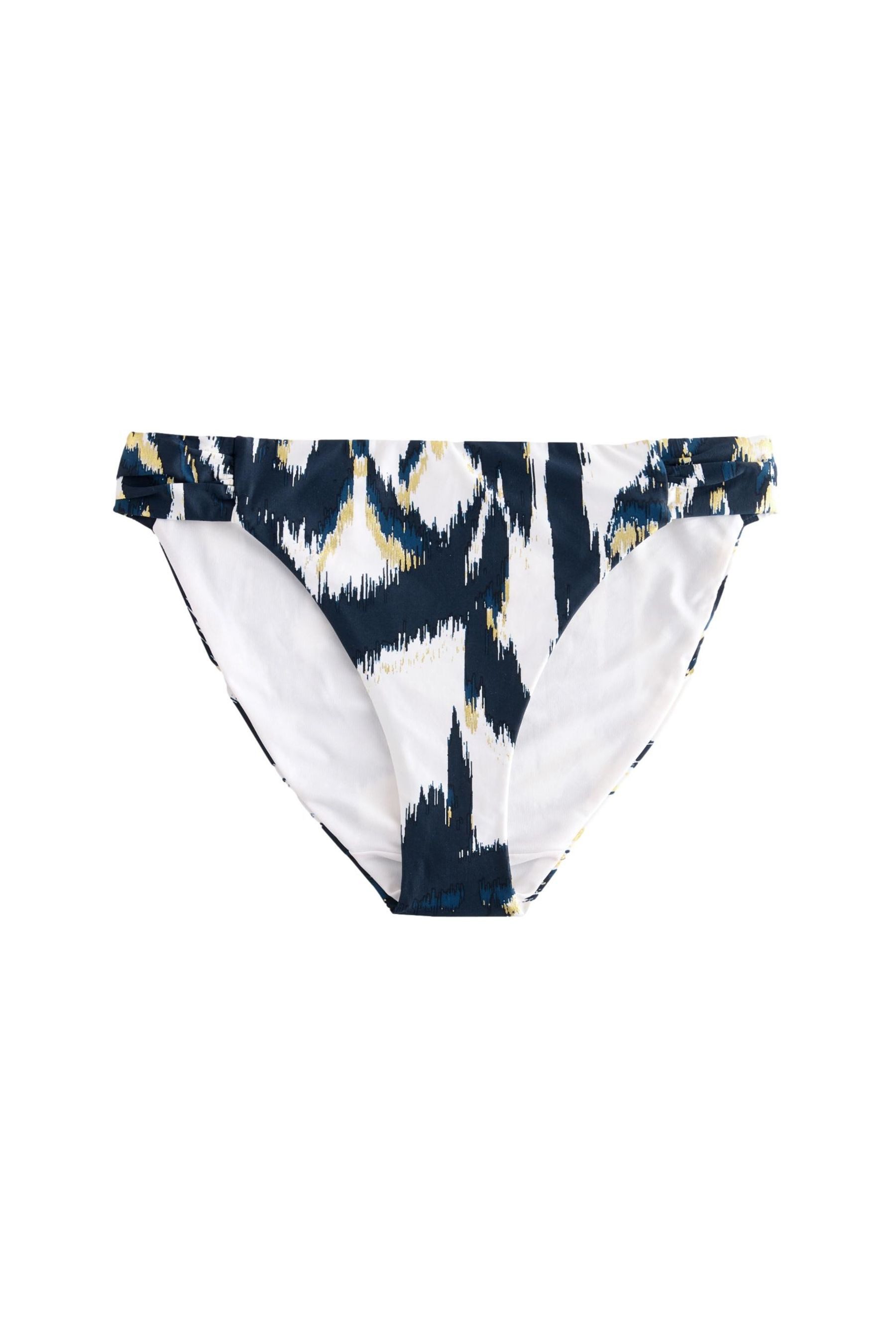 Next Bikini-Hose Rüschen-Bikinihose mit hohem Beinausschnitt günstig online kaufen