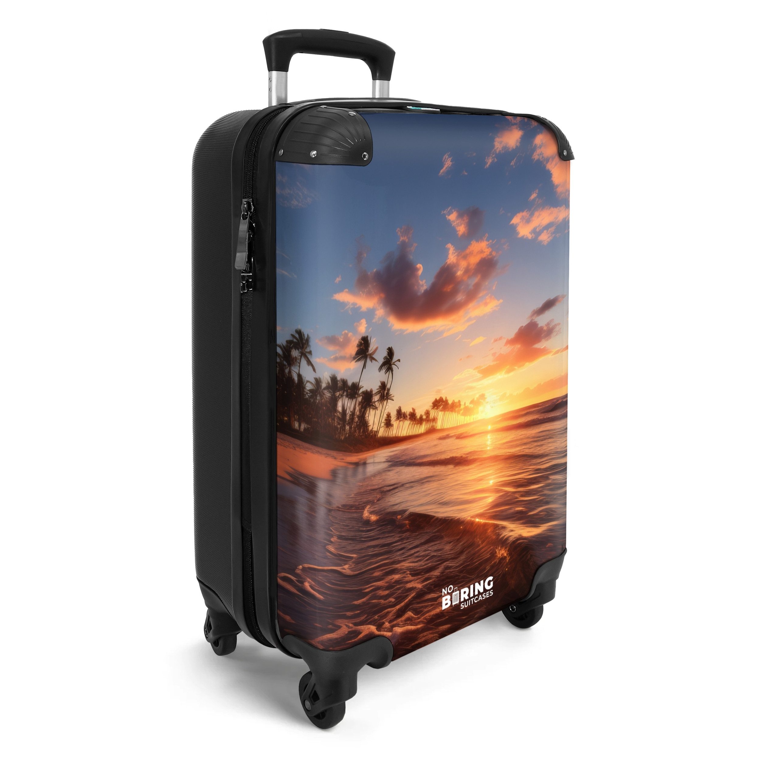 NoBoringSuitcases.com© Hartschalen-Trolley Meer bei Sonnenuntergang 55x35x2 günstig online kaufen