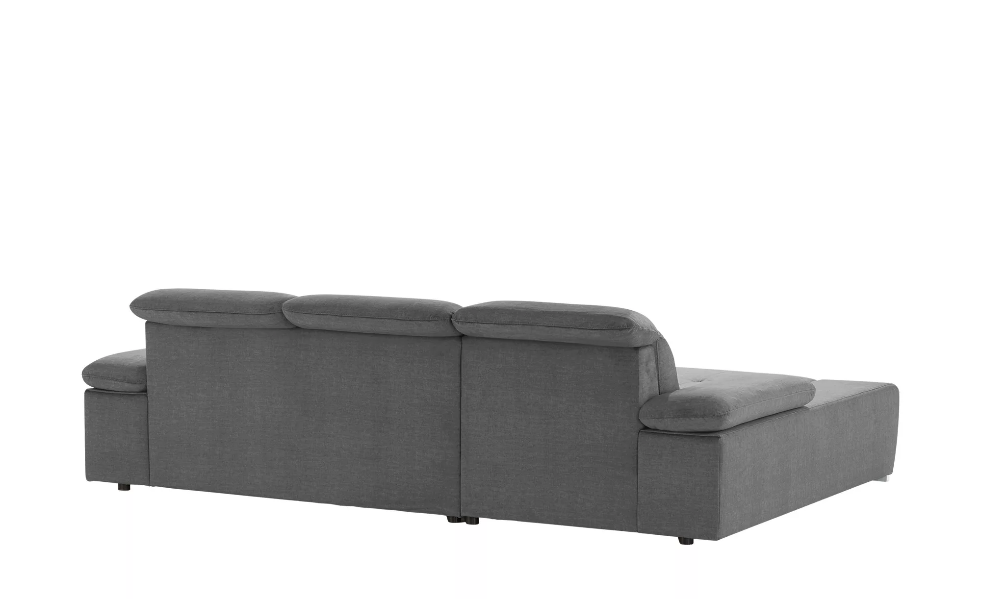 switch Ecksofa aus Mikrofaser Avilla ¦ grau ¦ Maße (cm): B: 285 H: 86 T: 18 günstig online kaufen