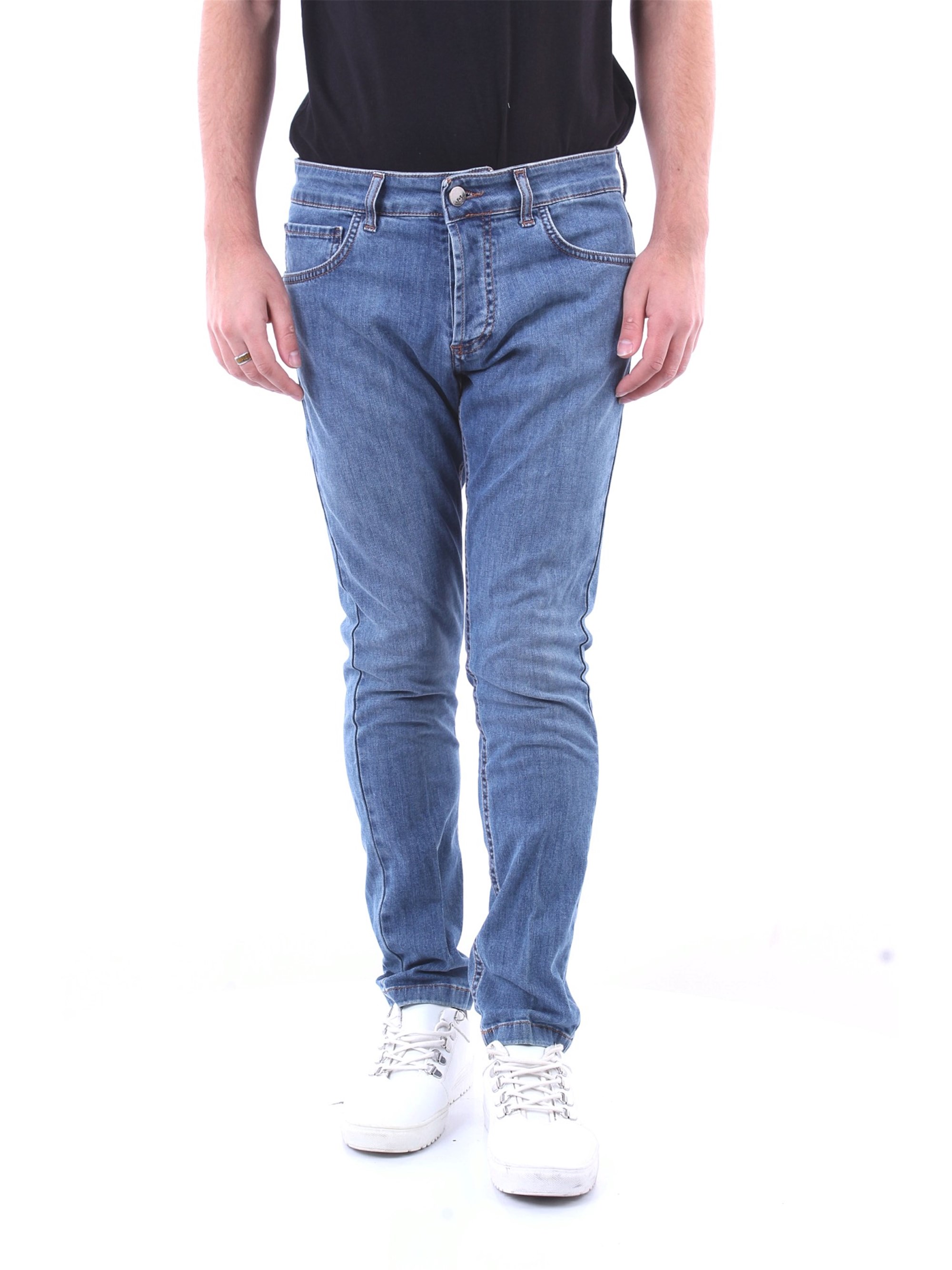 ENTRE AMIS dünn Herren Blue Jeans günstig online kaufen
