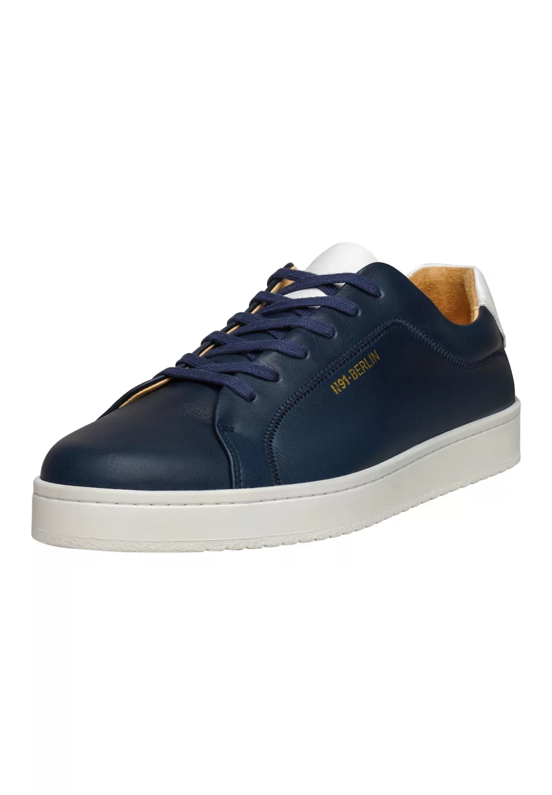 N91 Sneaker "Original Draft BB Herrensneaker", Turnschuh Leder handgefertig günstig online kaufen