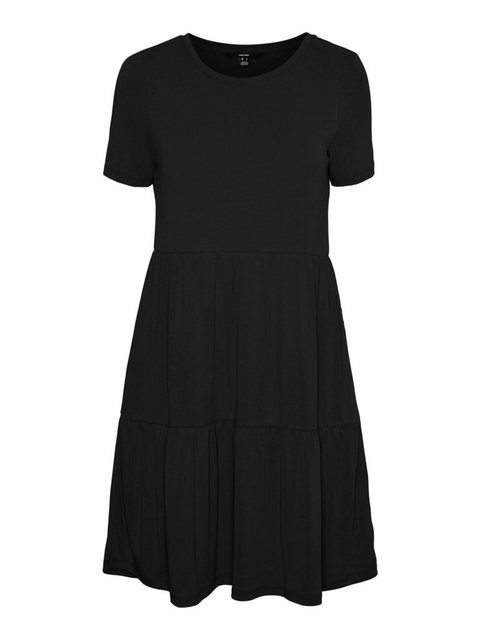 Vero Moda Jerseykleid VMFILLI CALIA (1-tlg) Drapiert/gerafft günstig online kaufen