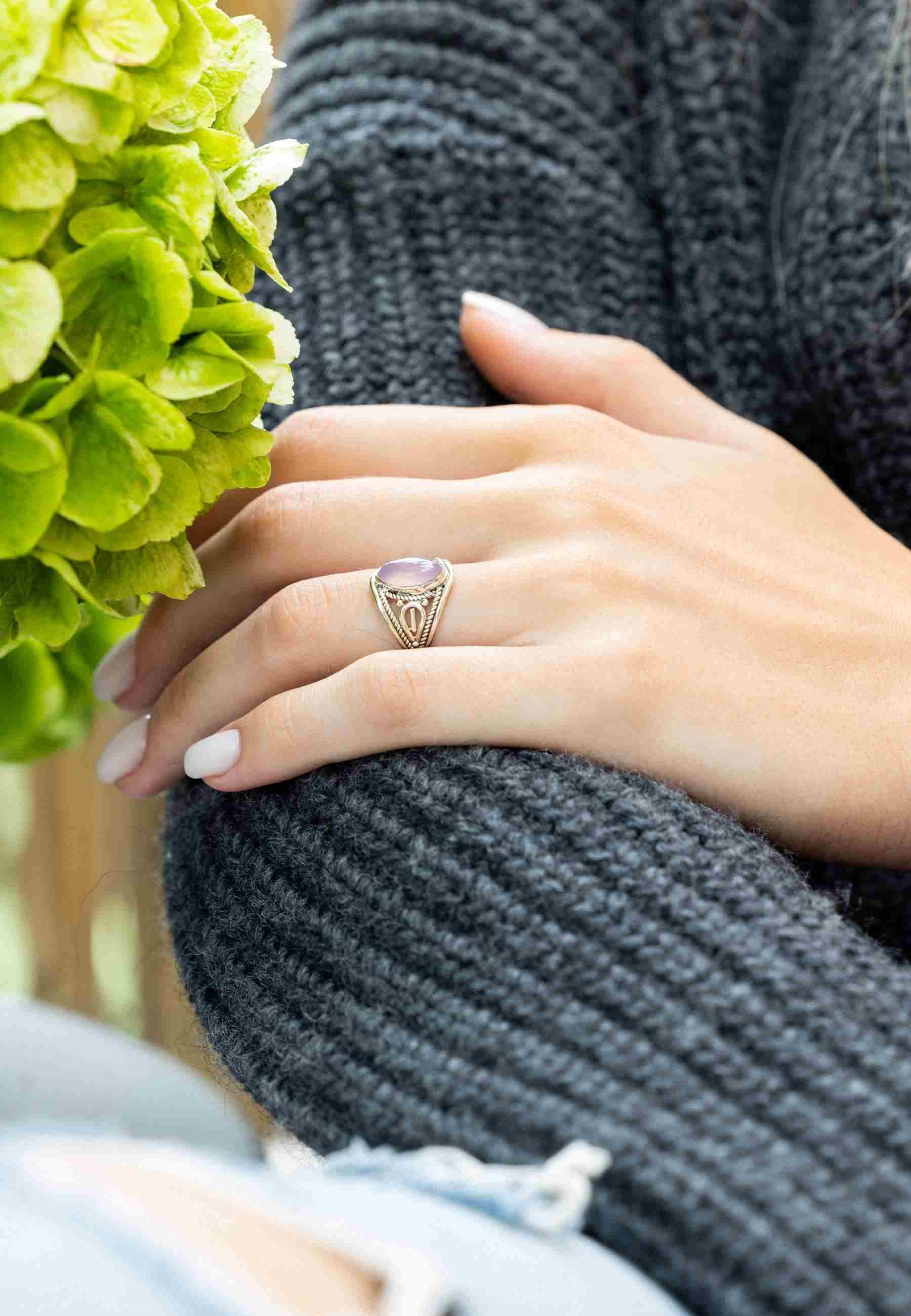 mantraroma Silberring DAHAB Ellipse aus 925 günstig online kaufen