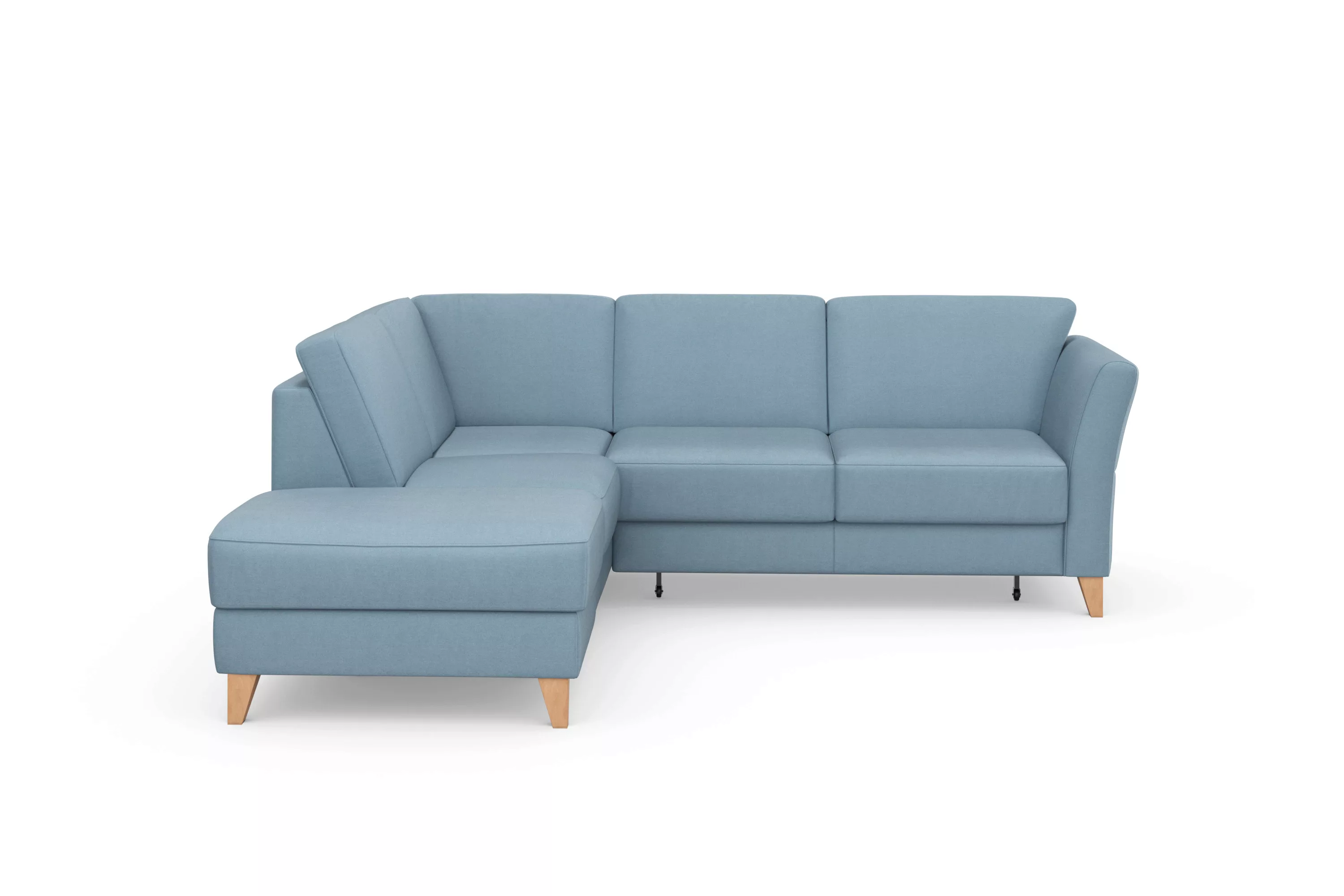sit&more Ecksofa "Visby L-Form", Wahlweise mit Bettfunktion und Stauraum, f günstig online kaufen