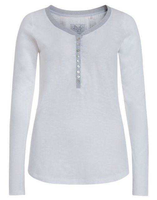 DAILY´S Blusenshirt GENNA: Damen Longsleeve mit Rundhalsausschnitt günstig online kaufen