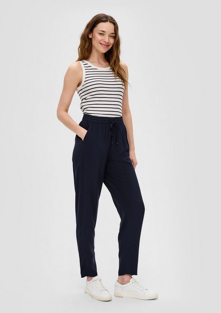 s.Oliver Jogger Pants, aus Viskose günstig online kaufen