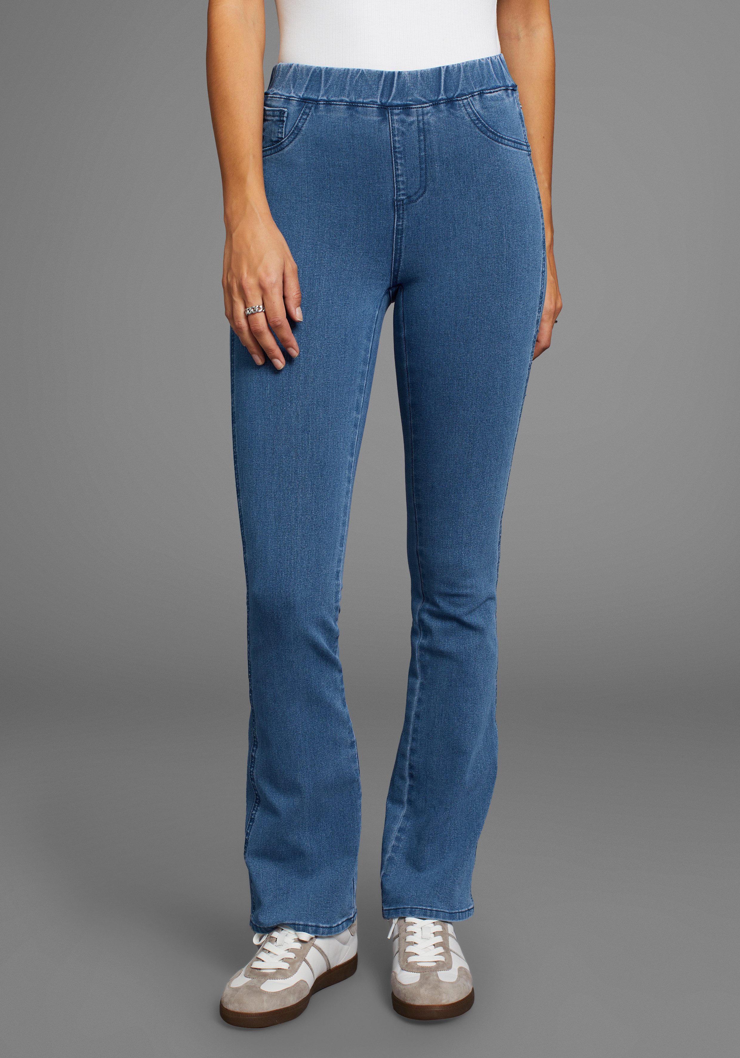 Arizona Jeansjeggings 360 Grad Elastisch High günstig online kaufen