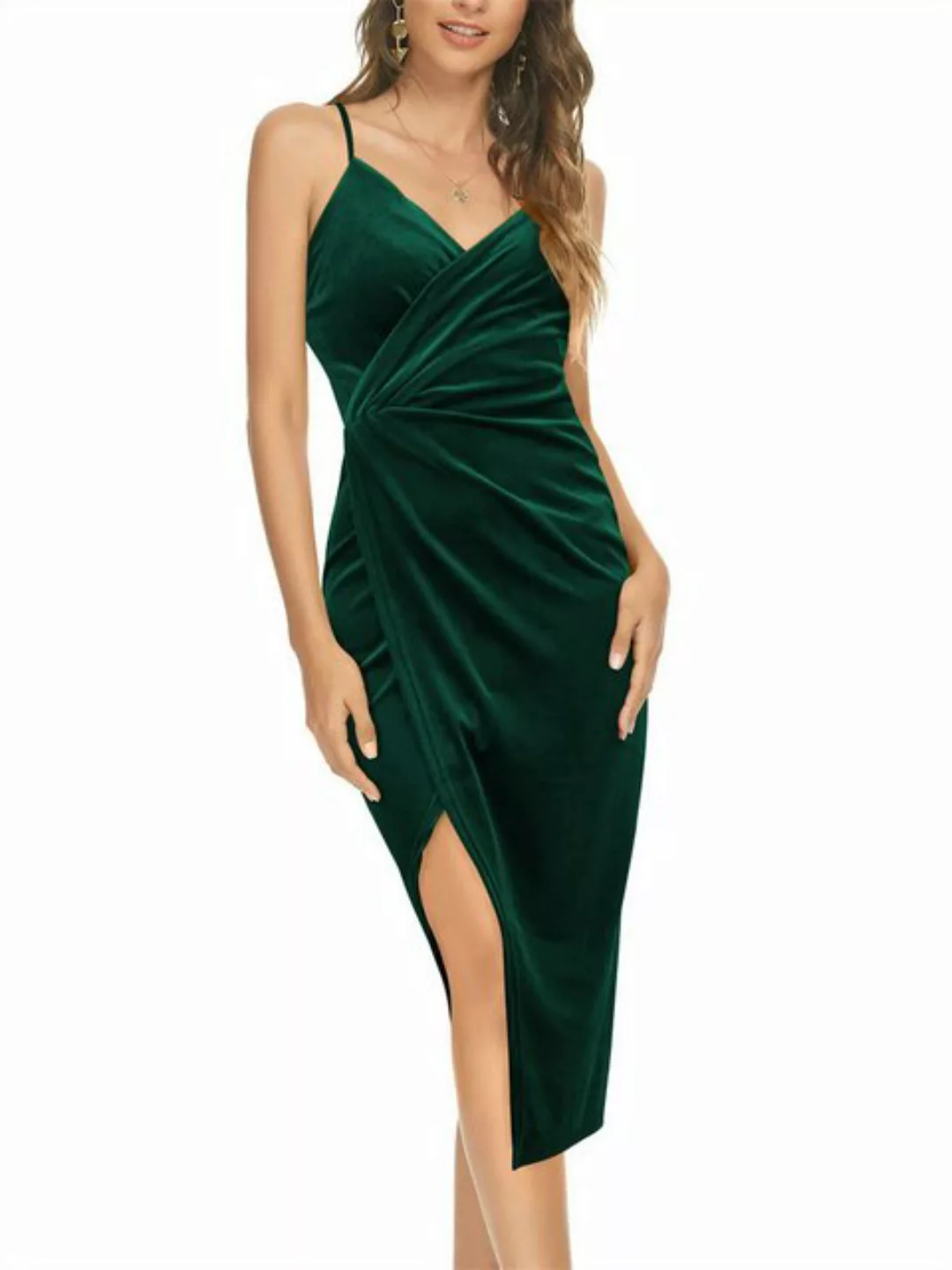 AFAZ New Trading UG Abendkleid Straps-Midikleid für Dame Sexy Abendkleid fü günstig online kaufen