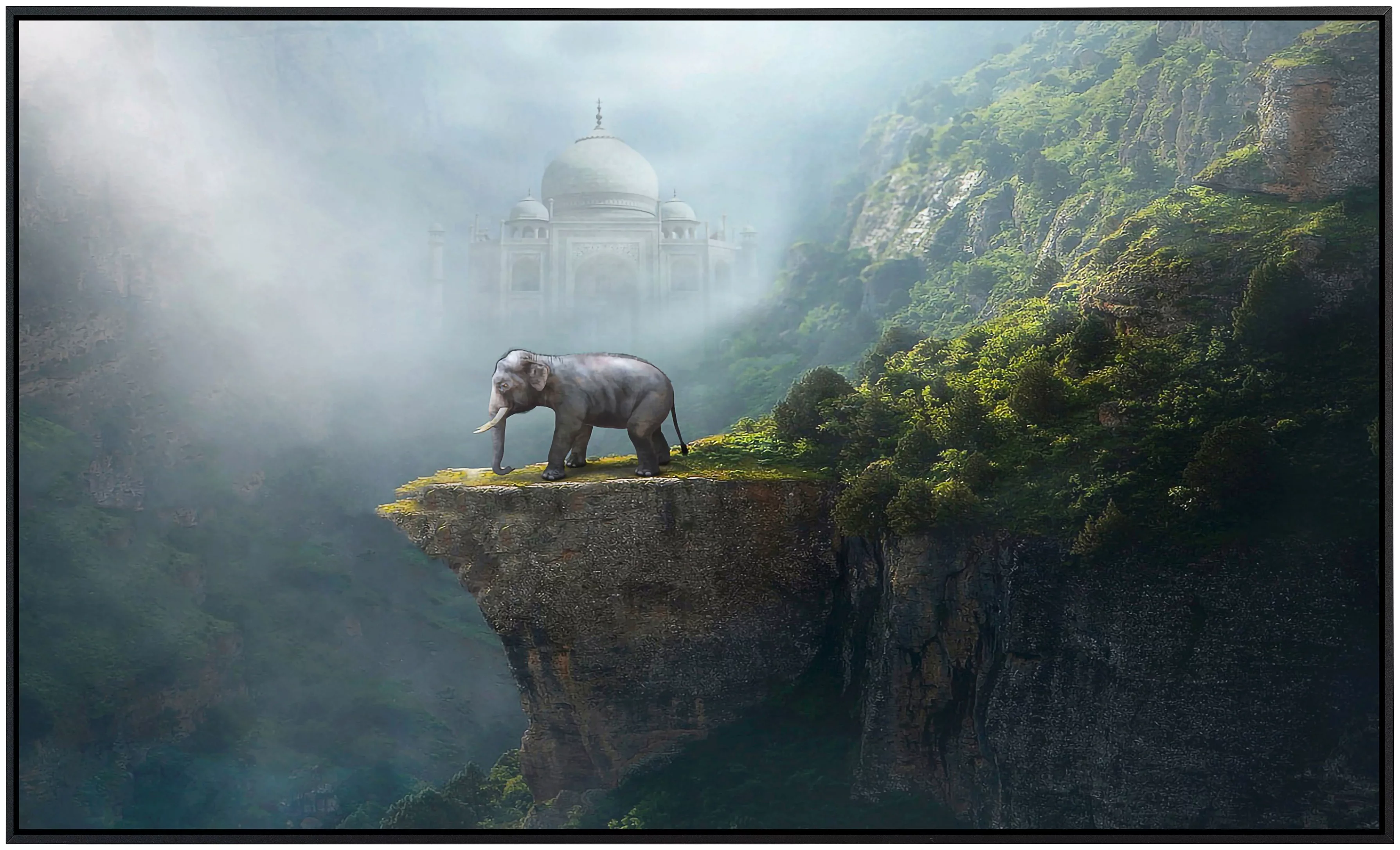 Papermoon Infrarotheizung »Indischer Elefant Taj Mahal«, sehr angenehme Str günstig online kaufen