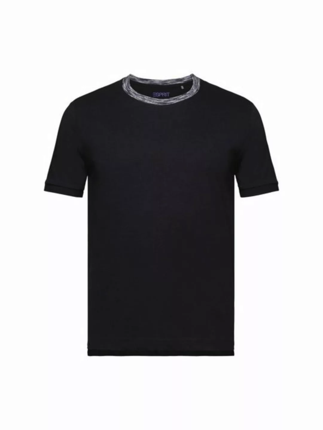 Esprit T-Shirt T-Shirt in Space-Dye-Optik (1-tlg) günstig online kaufen
