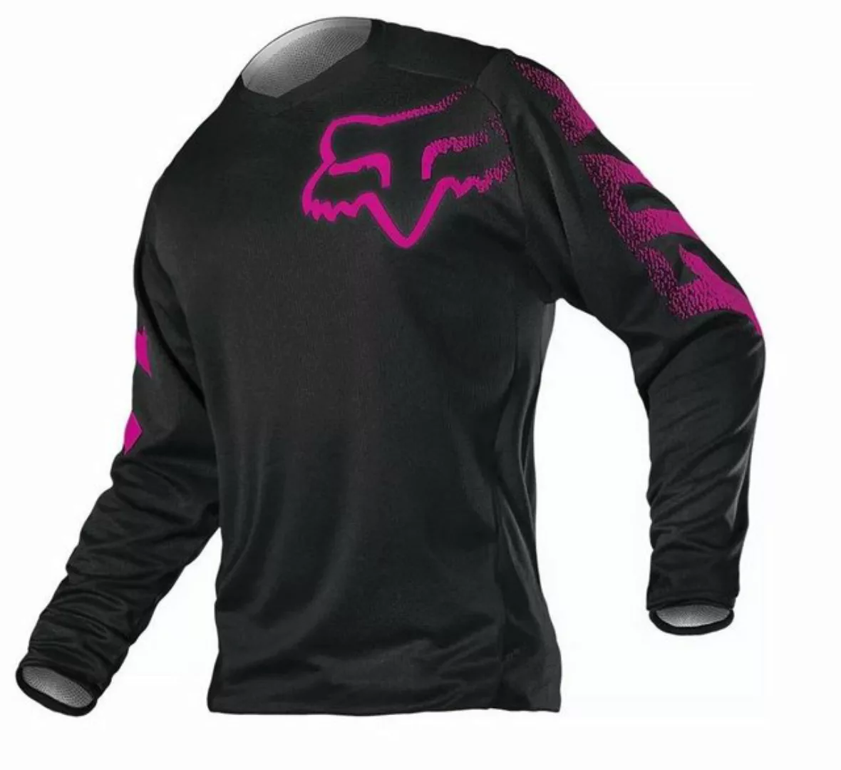 Fox Racing Motorradweste Fox Blackout Frauen-Jersey Schwarz/Pink S günstig online kaufen