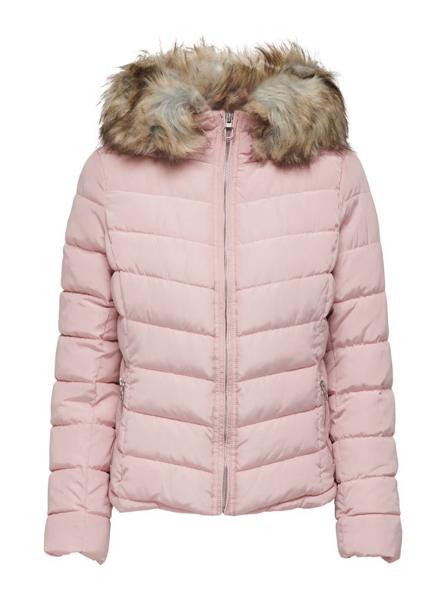 ONLY Kurze Steppjacke Damen Pink günstig online kaufen