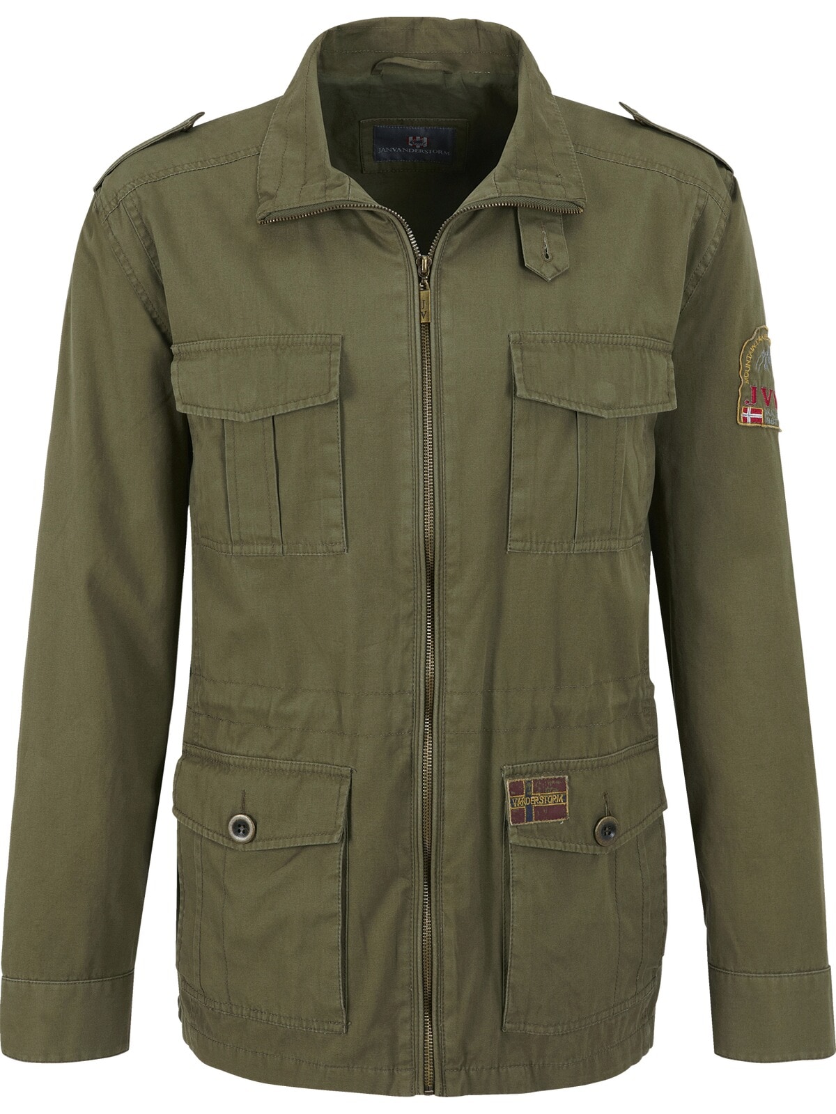 Jan Vanderstorm Fieldjacket "Fieldjacket BROR", (1 St.), ohne Kapuze, in mo günstig online kaufen