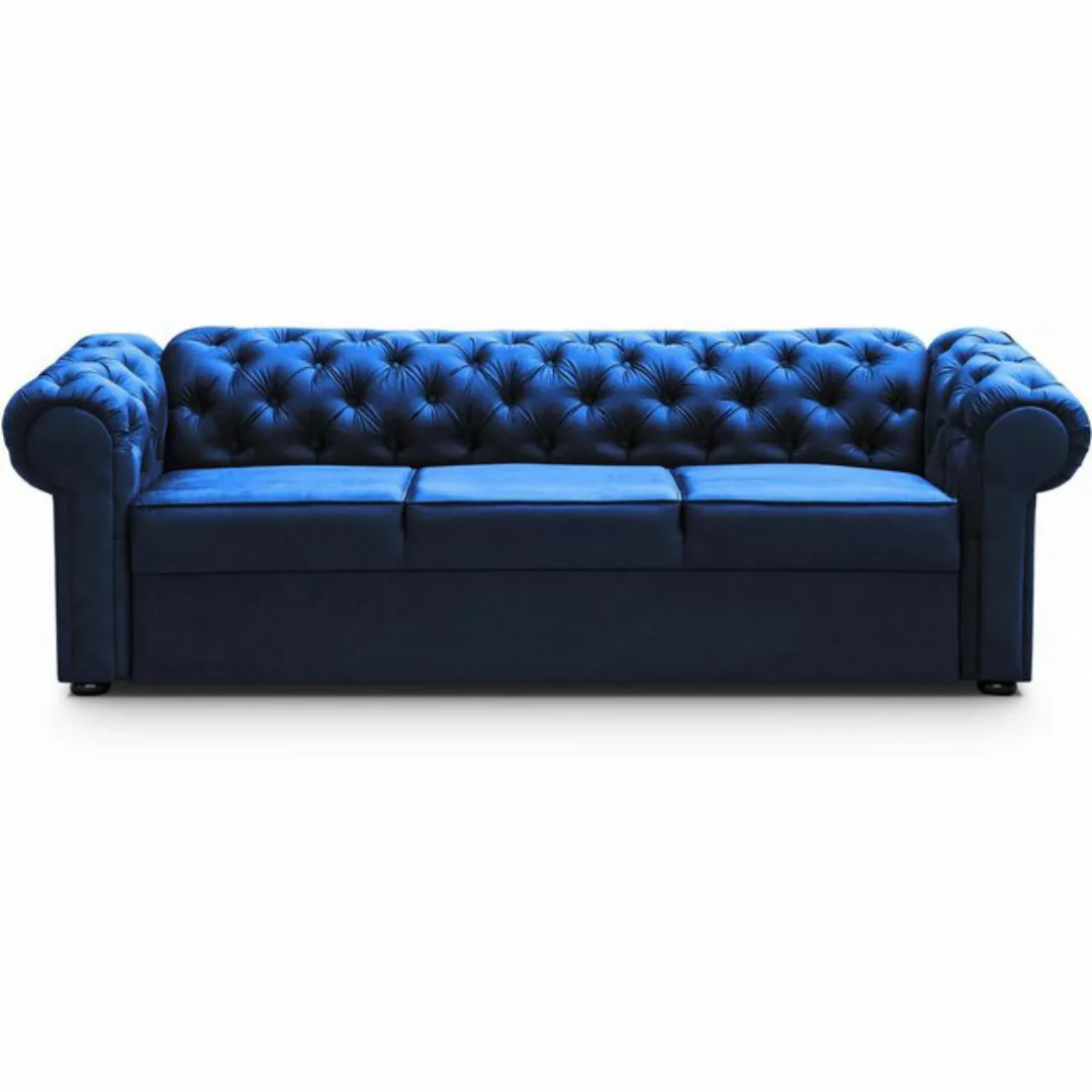 MOEBLO Chesterfield-Sofa Sofa AVIA, Couch Polstermöbel Sitzmöbel Wohnzimmer günstig online kaufen