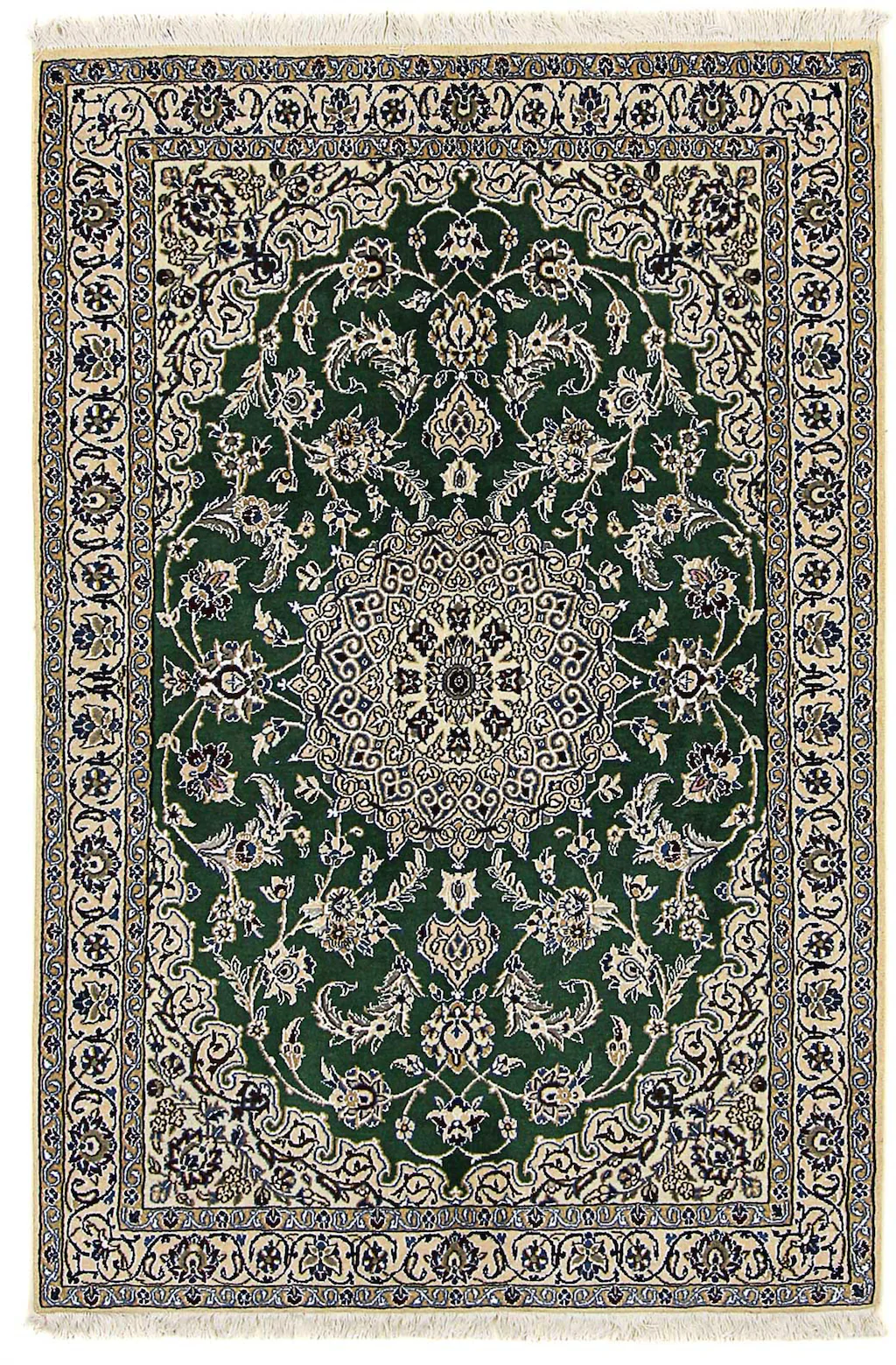 morgenland Orientteppich »Perser - Nain - Royal - 178 x 120 cm - dunkelgrün günstig online kaufen