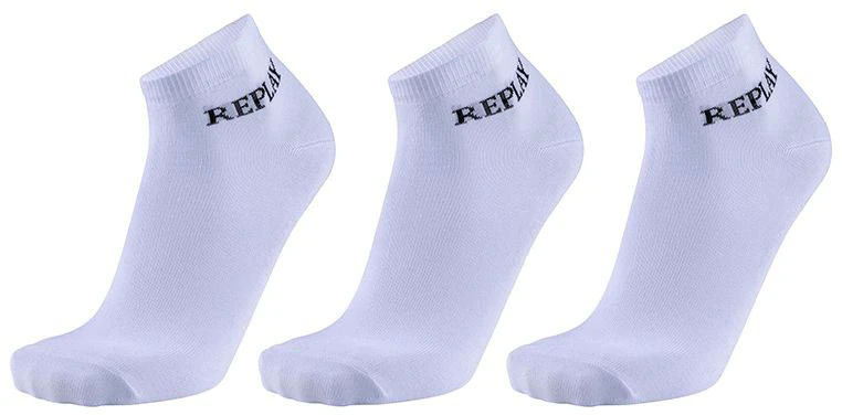 Replay Sneakersocken, (3 Paar), mit Logoschriftzug günstig online kaufen