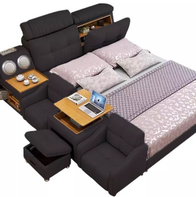 JVmoebel Bett Multifunktion Bett Doppelbetten Modernes Bettgestell 180x200c günstig online kaufen