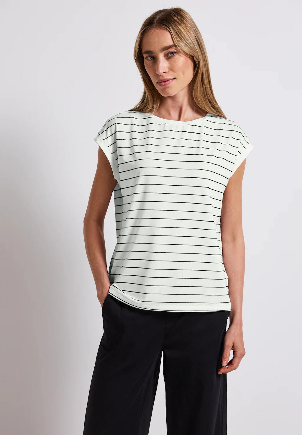 STREET ONE T-Shirt, im Streifendesign günstig online kaufen