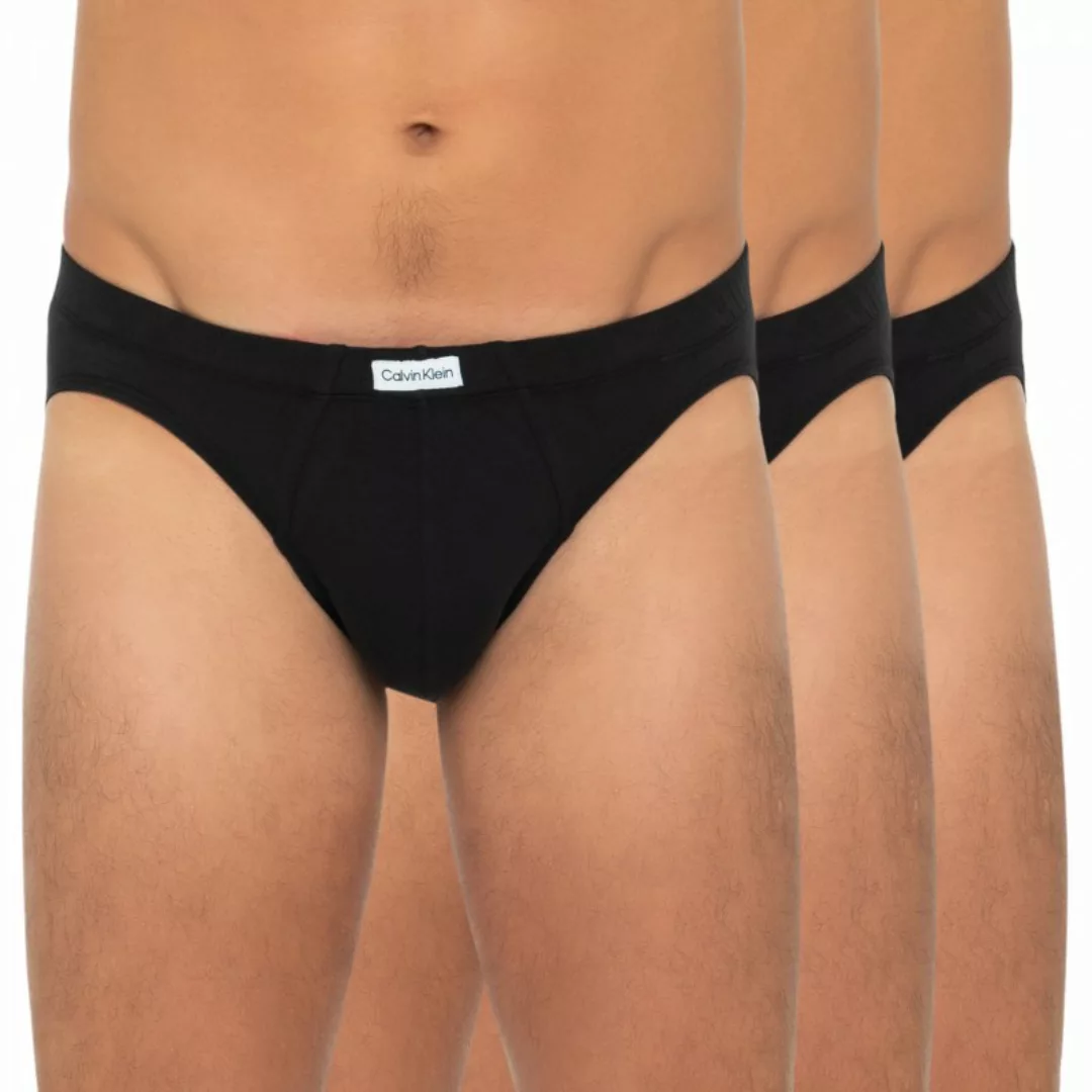 Calvin Klein 3-er Set Slips Schwarz günstig online kaufen