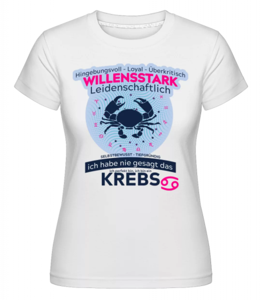 Sternzeichen Krebs · Shirtinator Frauen T-Shirt günstig online kaufen
