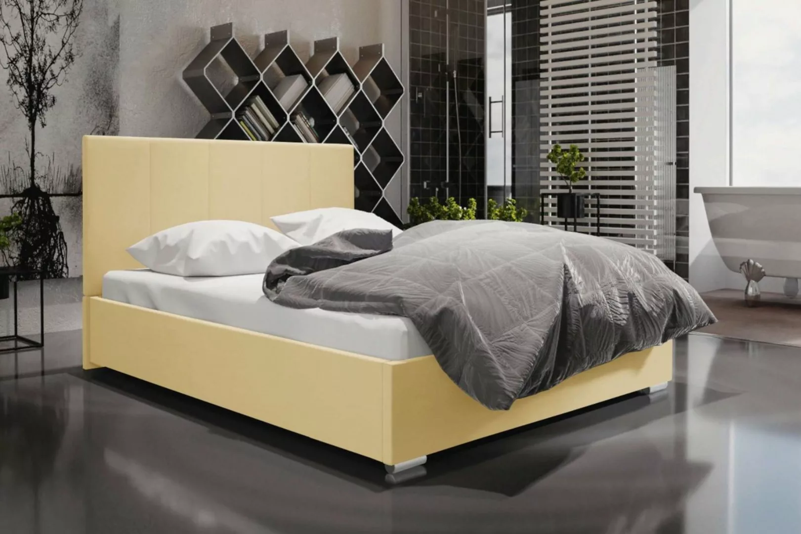 99rooms Polsterbett Dakar (Schlafzimmerbett, Bett), 140/160/180 x 200 cm, B günstig online kaufen