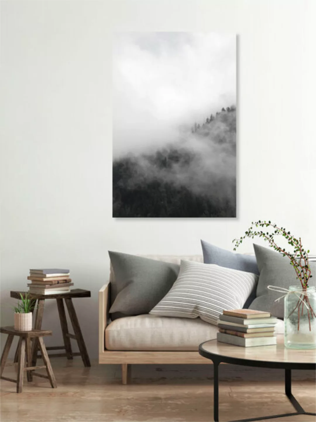 Poster / Leinwandbild - Above The Clouds 1/2 günstig online kaufen