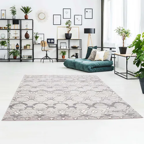 Carpet City Teppich »Platin 7885«, rechteckig, 11 mm Höhe, Kurzflor, Marokk günstig online kaufen