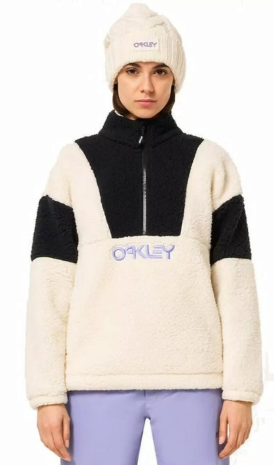 Oakley Fleecejacke Oakley Damen Fleece TNP Ember half Zip Rc, weiß günstig online kaufen