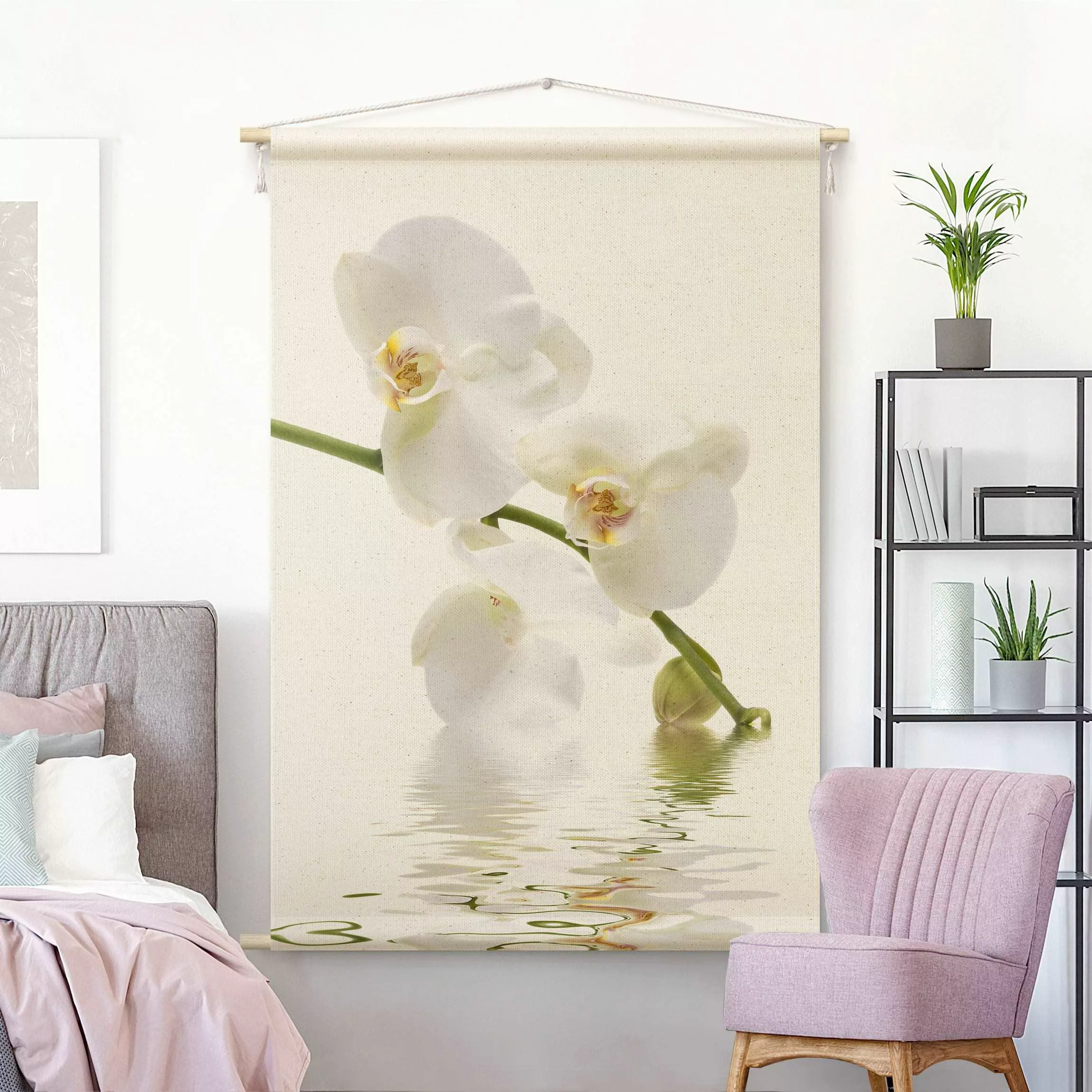 Wandteppich White Orchid Waters günstig online kaufen