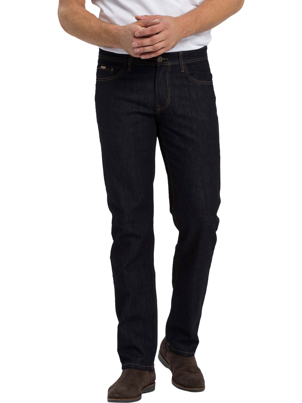 Cross Jeans Herren Jeans Antonio - Relaxed Fit - Blau - Rinsed günstig online kaufen